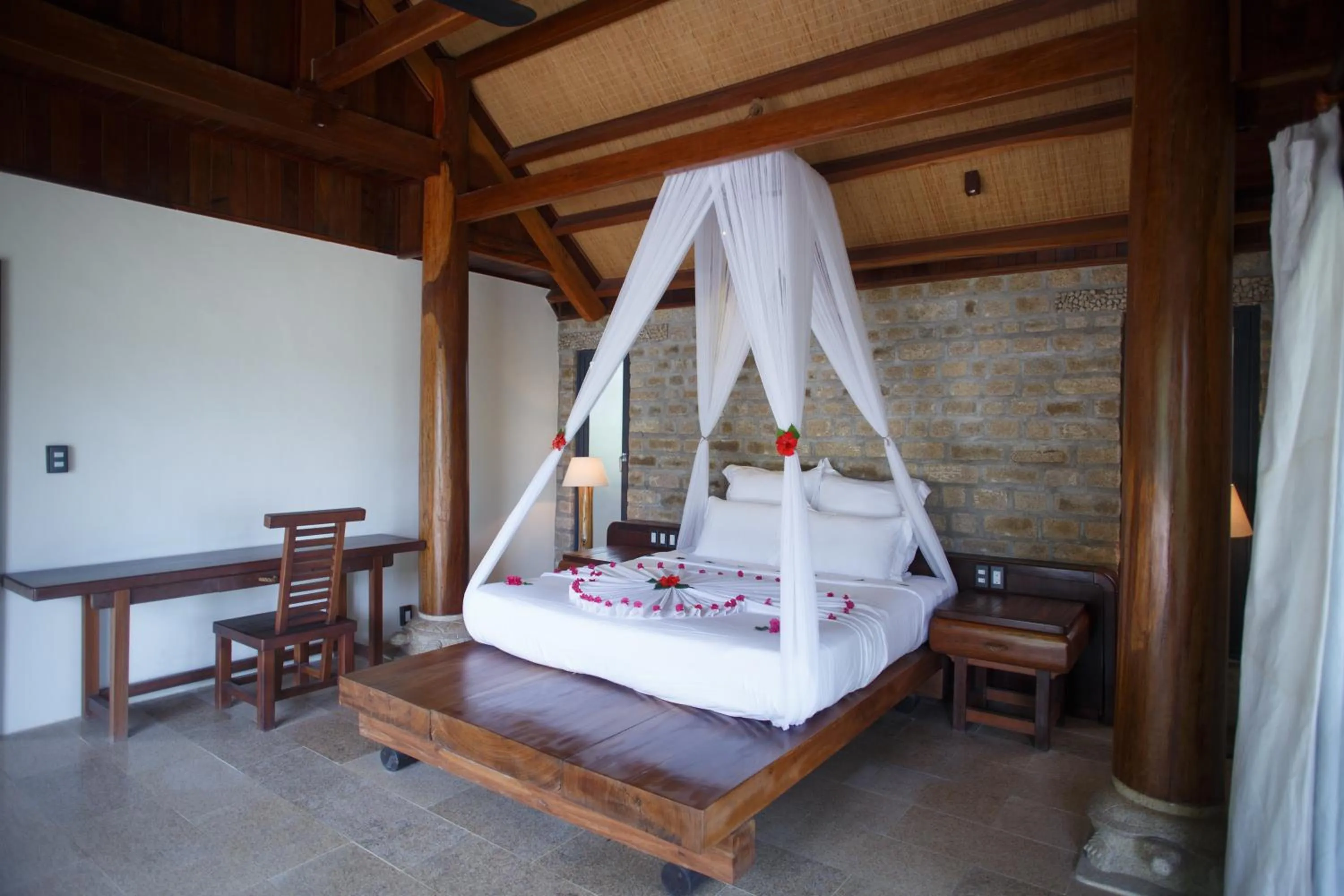 Bed in The Trang Villas