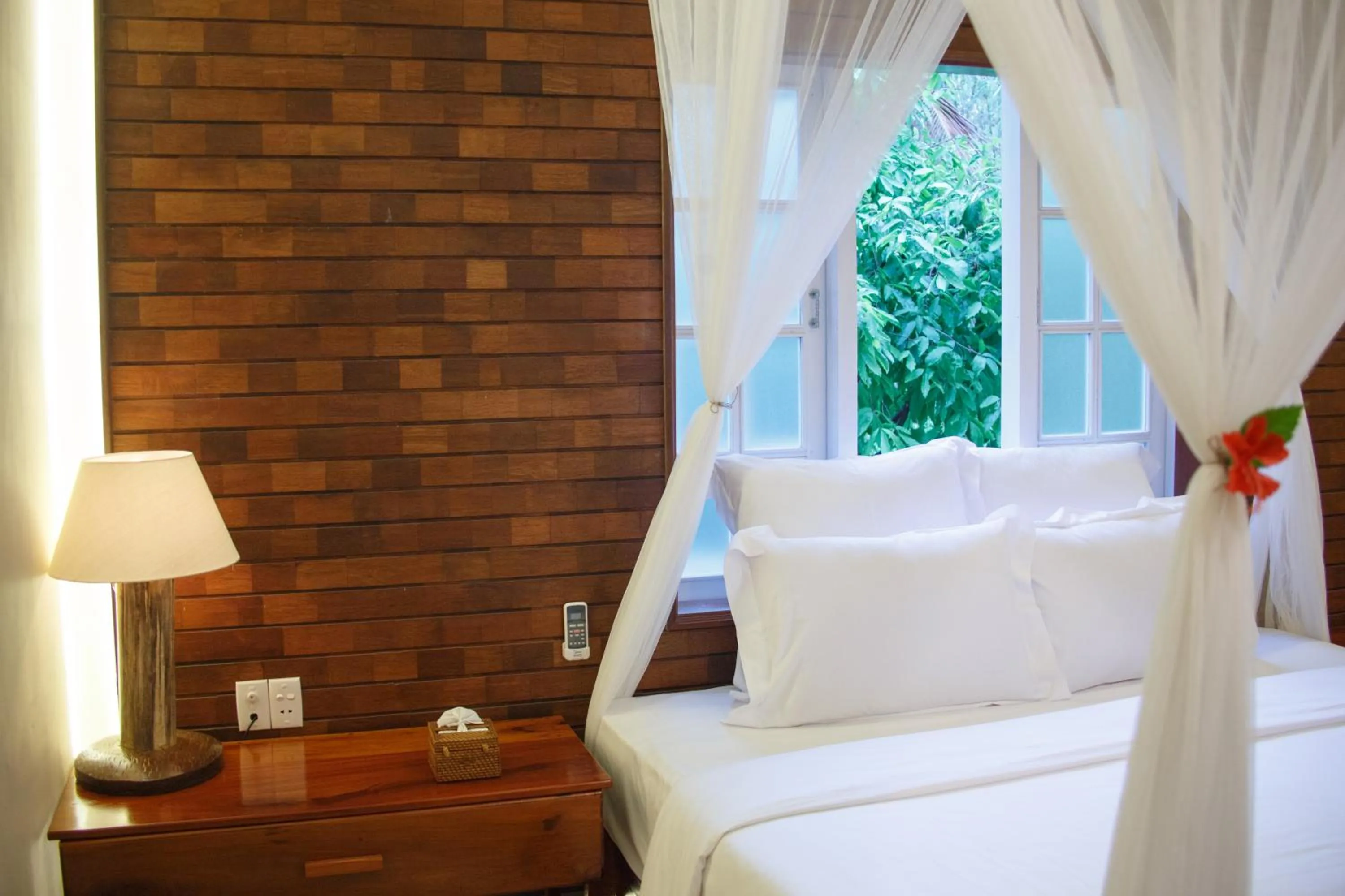 Bed in The Trang Villas