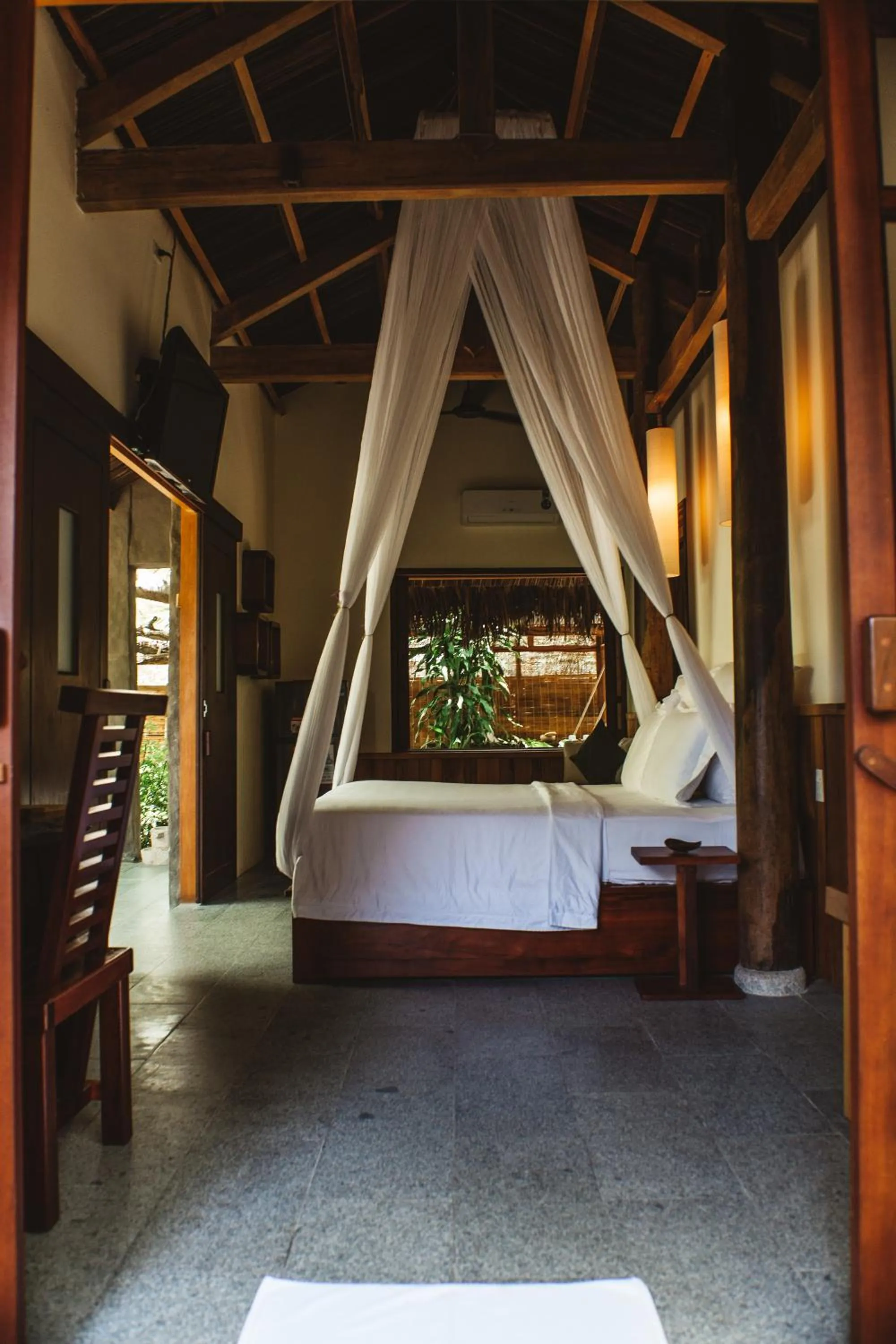 Bed in The Trang Villas