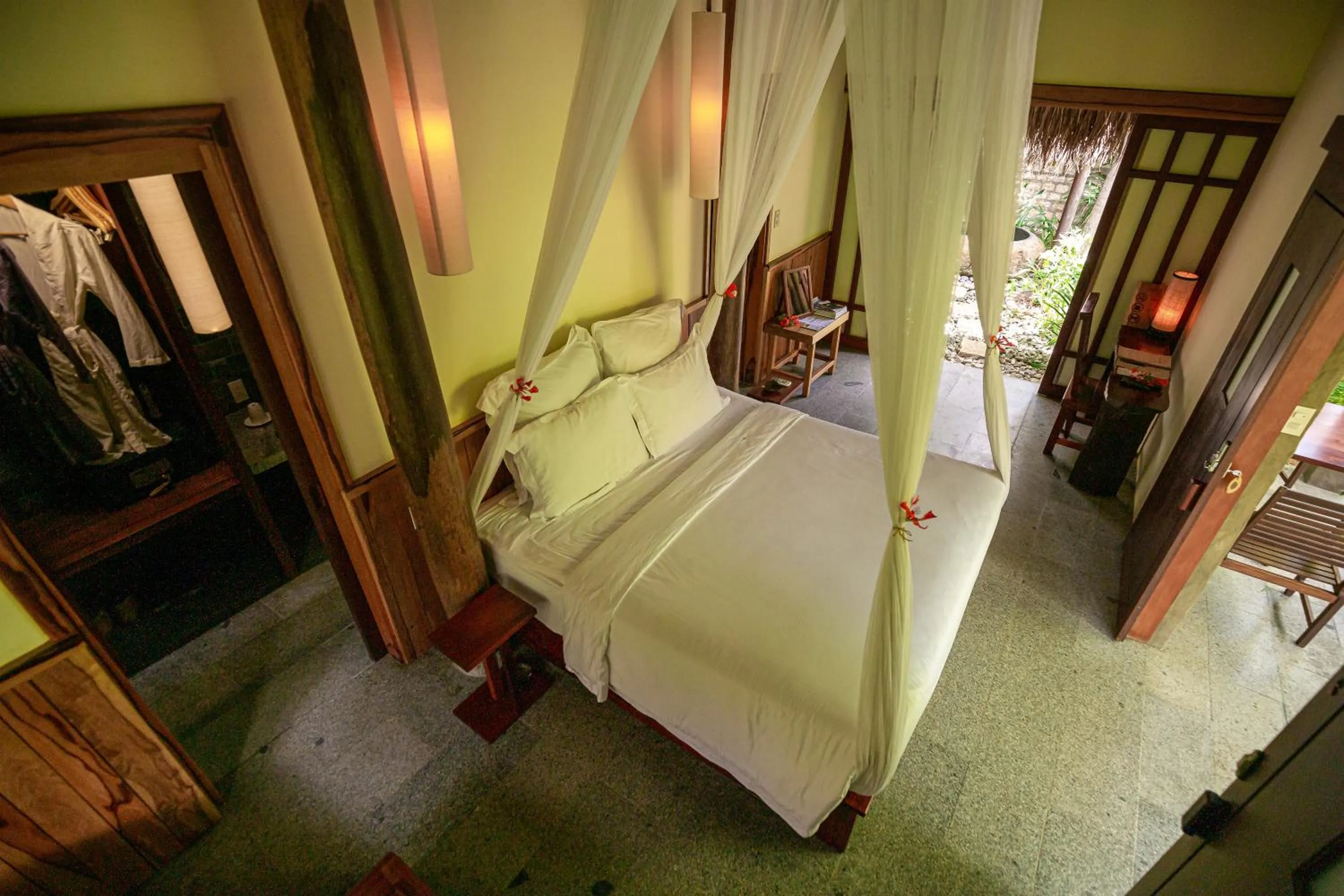 Bed in The Trang Villas