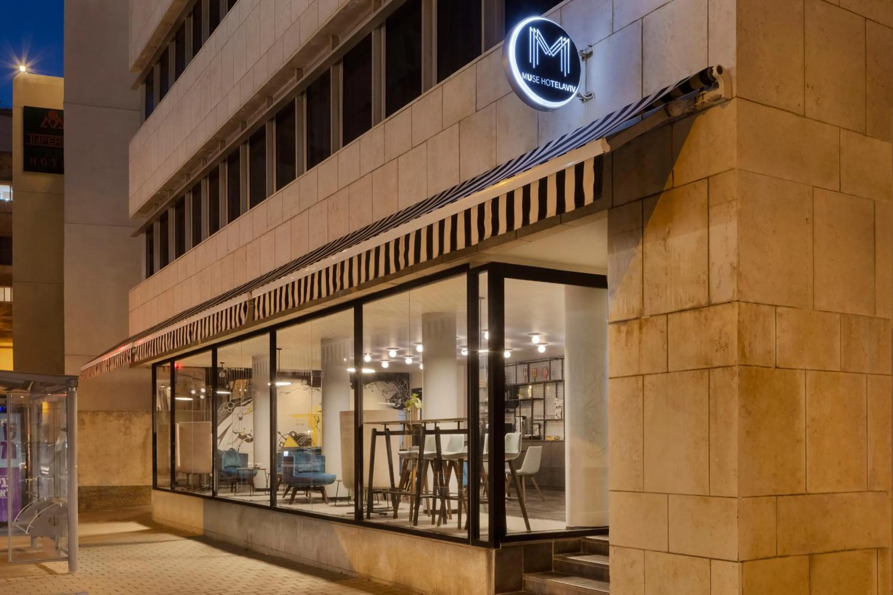 Facade/entrance in The Muse Boutique Hotel Tel Aviv