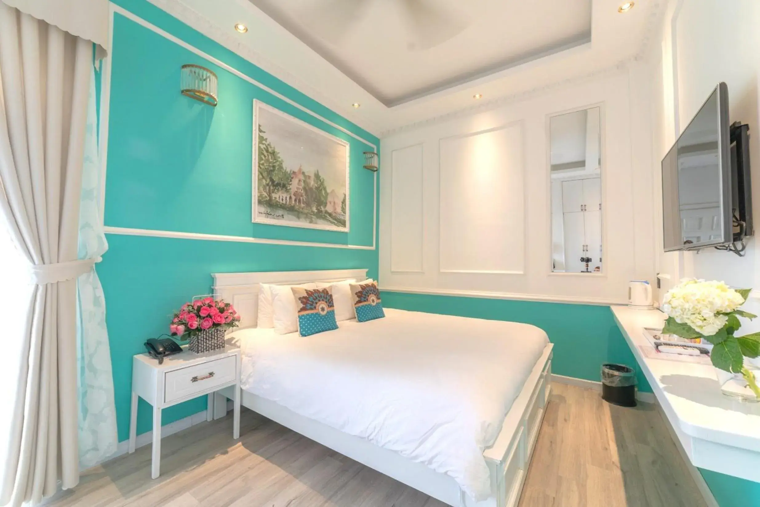 Deluxe Double Room with Balcony in Dalat Boutique Hotel Deluxe Double Room with Balcony in Dalat Boutique Hotel
