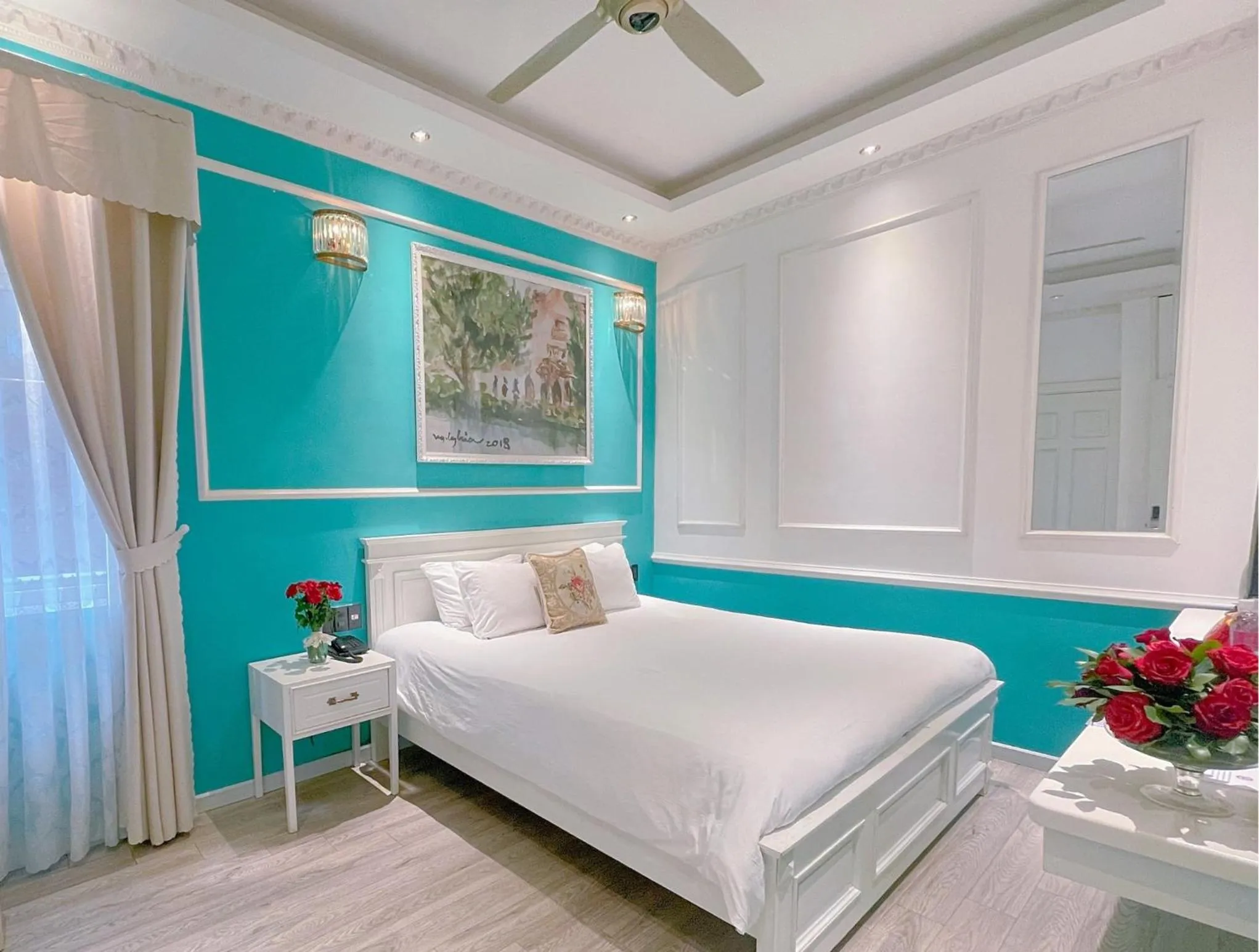 Bed in Dalat Boutique Hotel