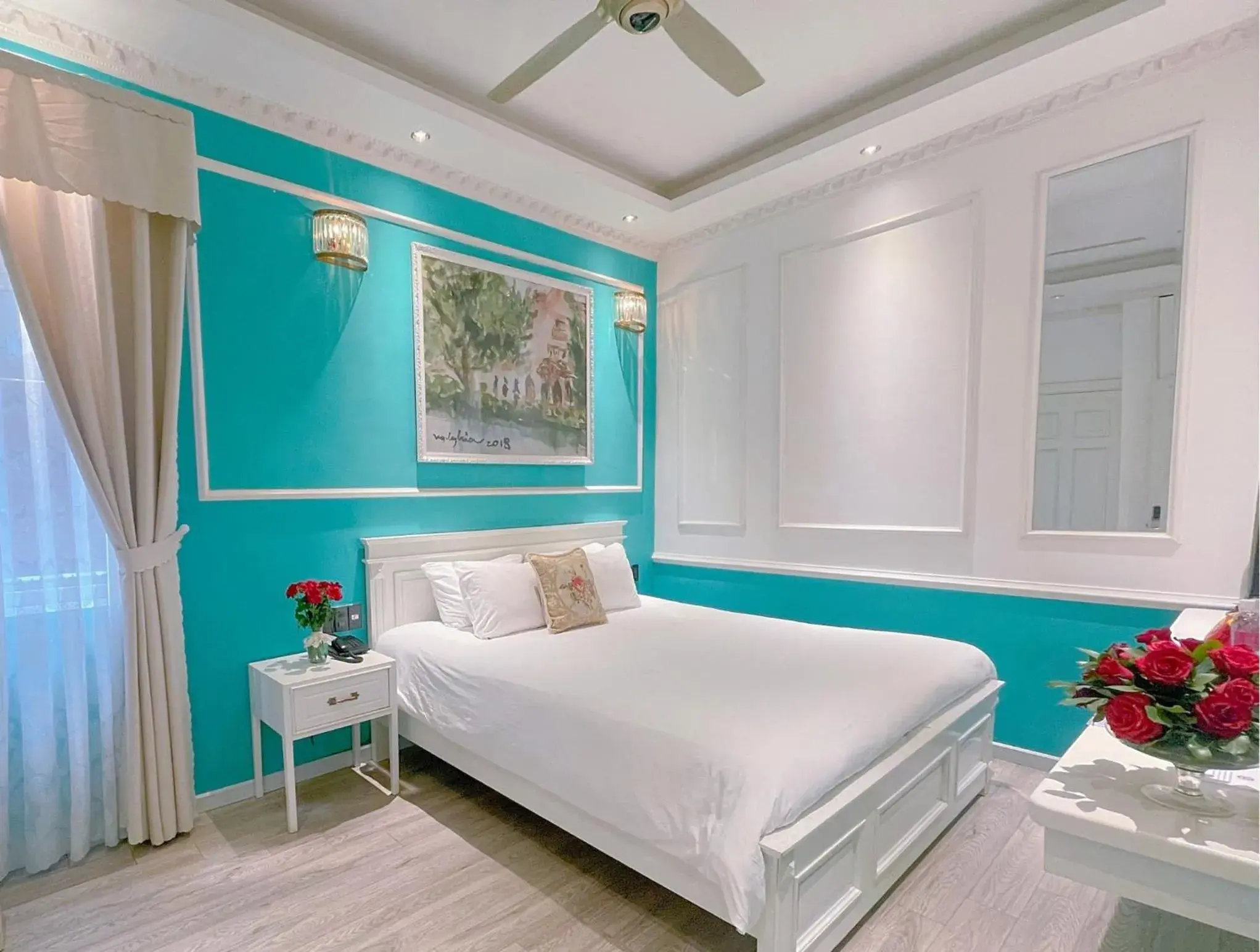 Bed in Dalat Boutique Hotel Bed in Dalat Boutique Hotel