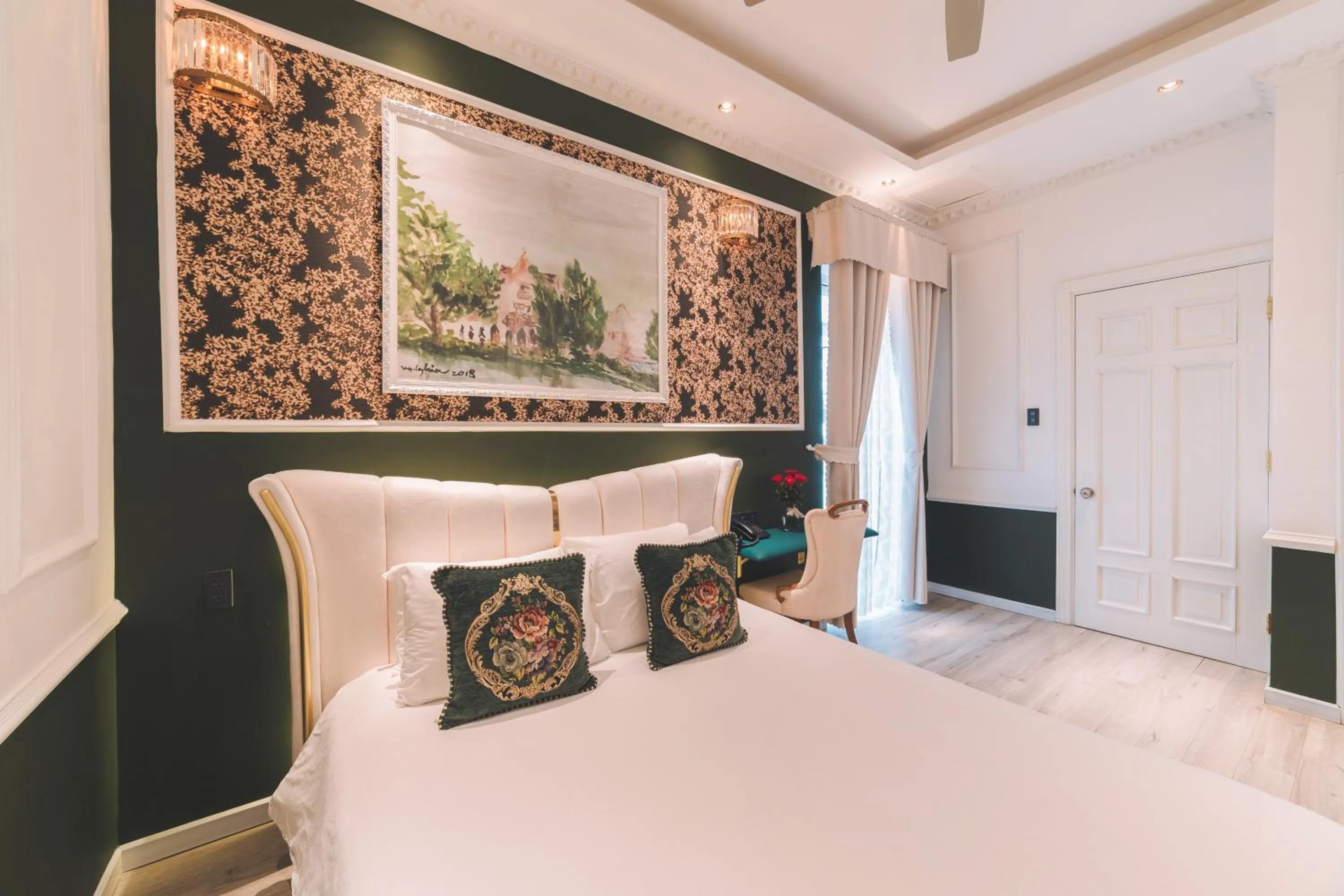 Bed in Dalat Boutique Hotel