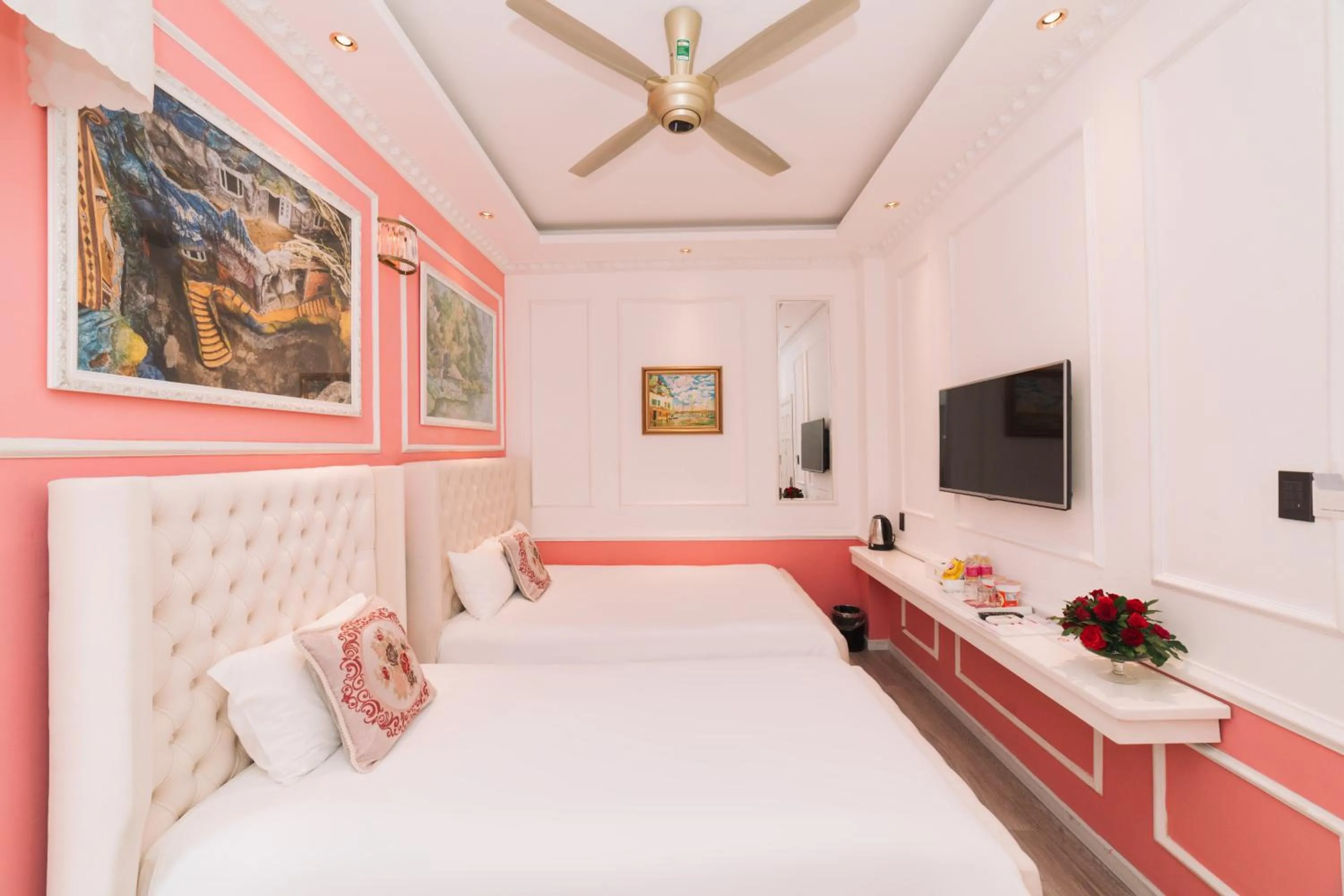 Bed in Dalat Boutique Hotel