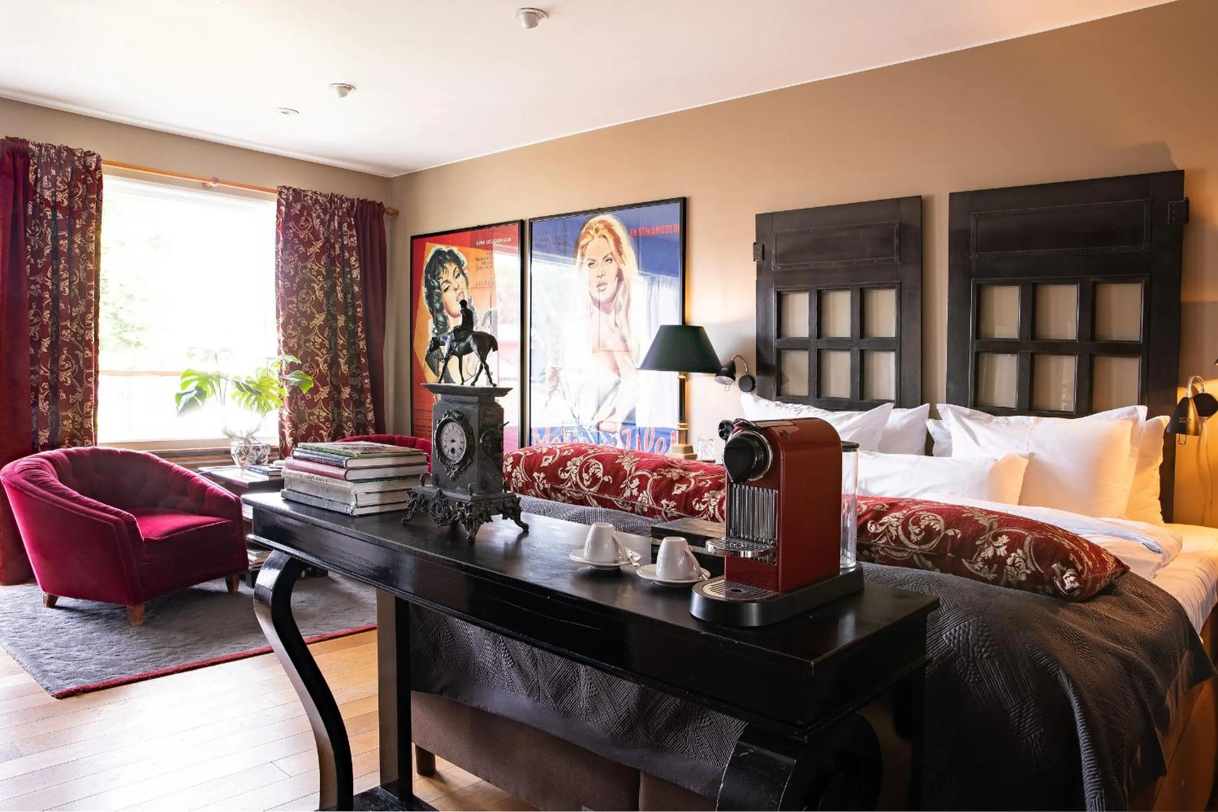 Balcony/Terrace, Bed in Bomans Hotell i Trosa