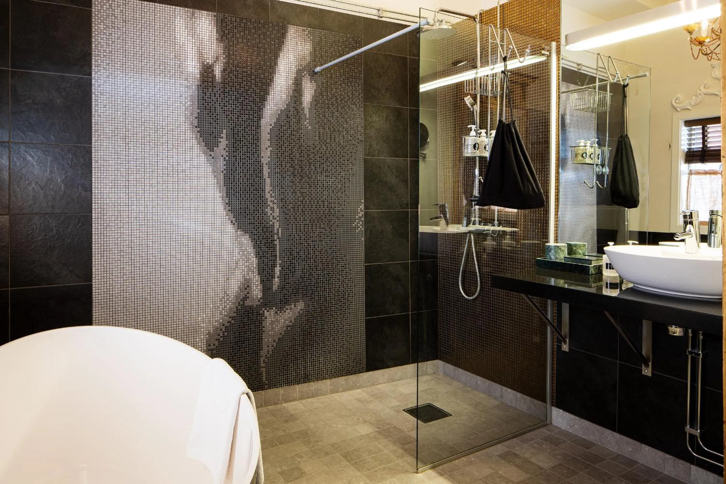 Bathroom in Bomans Hotell i Trosa