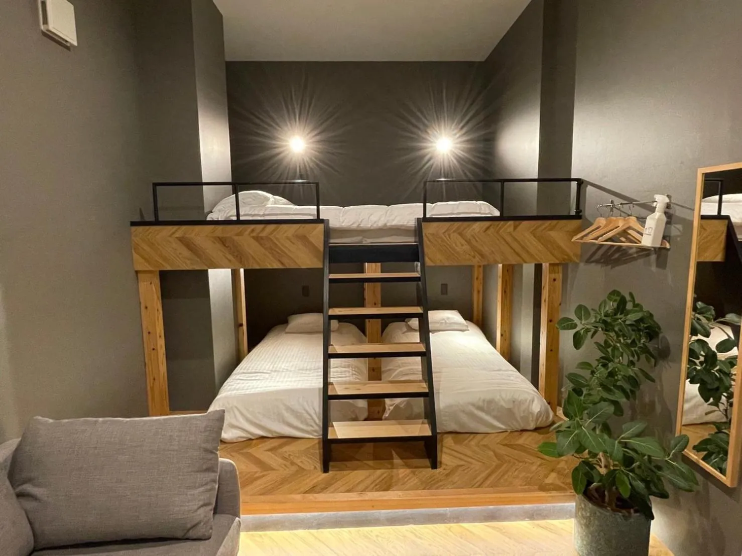 Photo of the whole room, Bed in ZONK HOTEL Haruyoshi