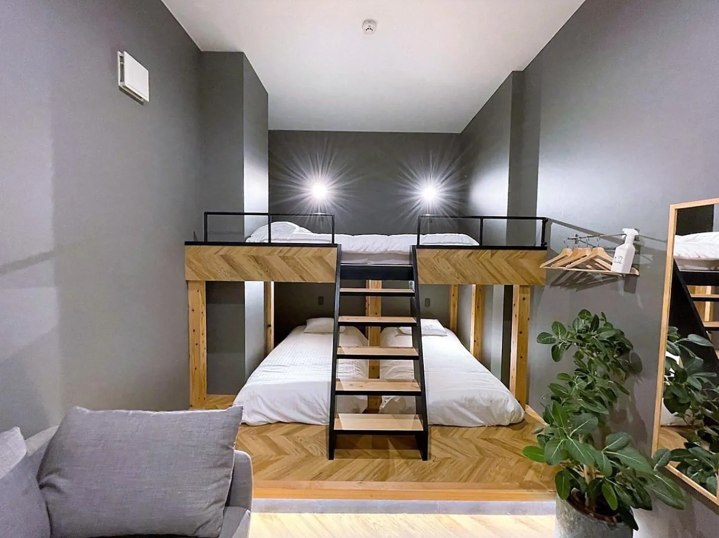 Photo of the whole room, Bed in ZONK HOTEL Haruyoshi