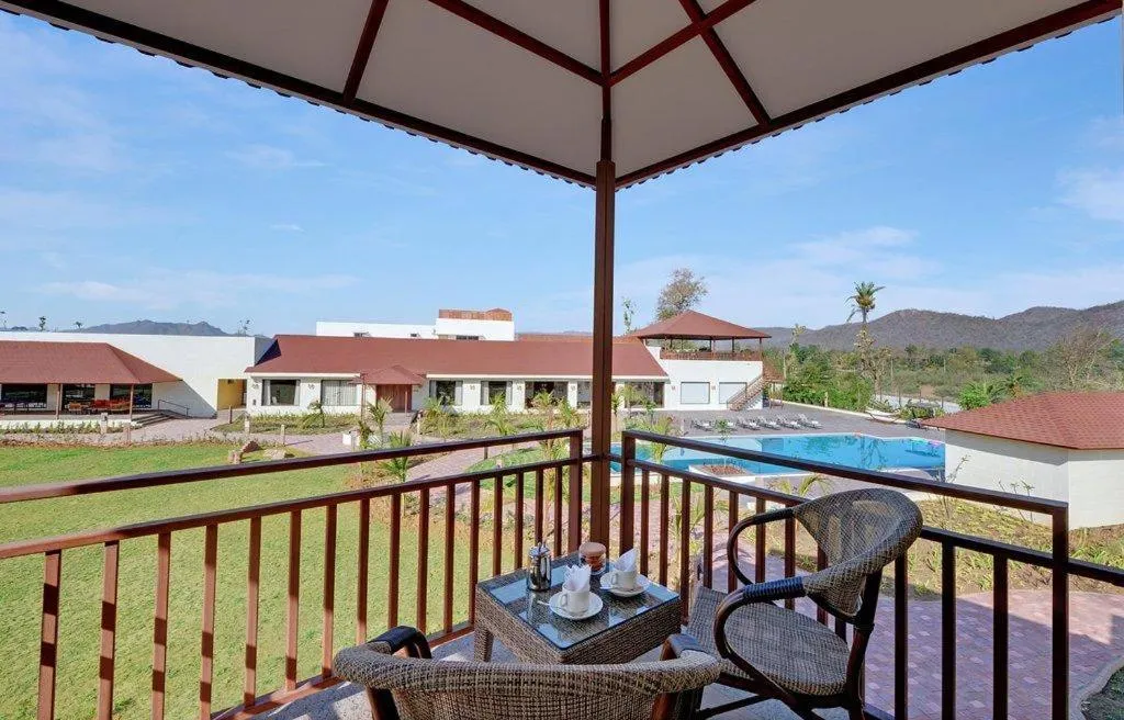 Balcony/Terrace in The Fern Sattva Resort - Polo Forest
