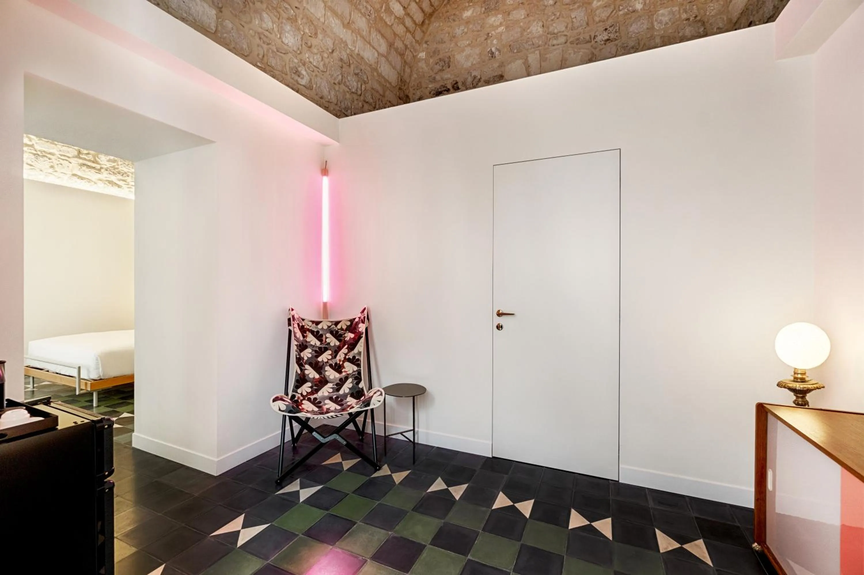 Bedroom in A.D. 1768 Boutique Hotel