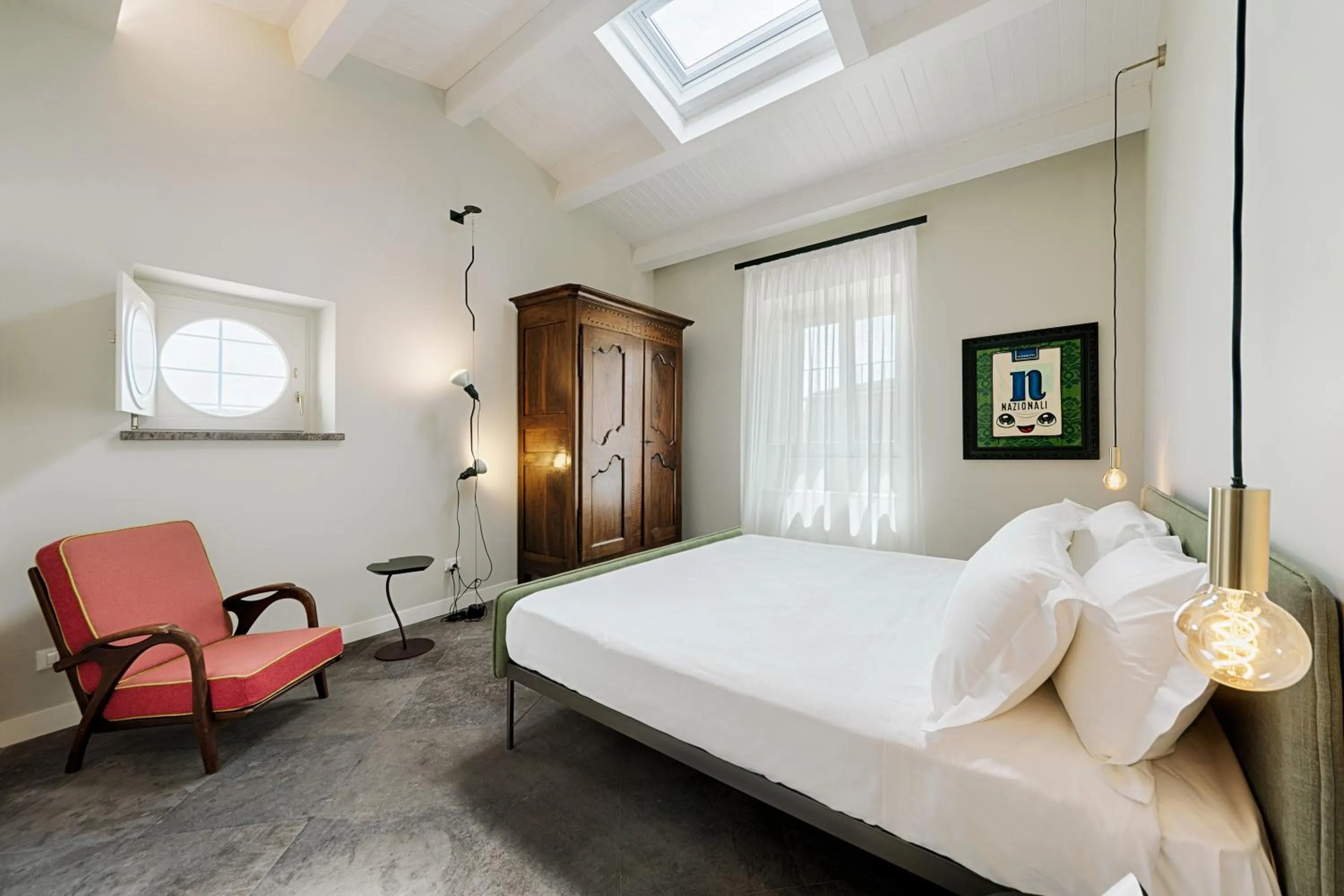 Photo of the whole room, Bed in A.D. 1768 Boutique Hotel