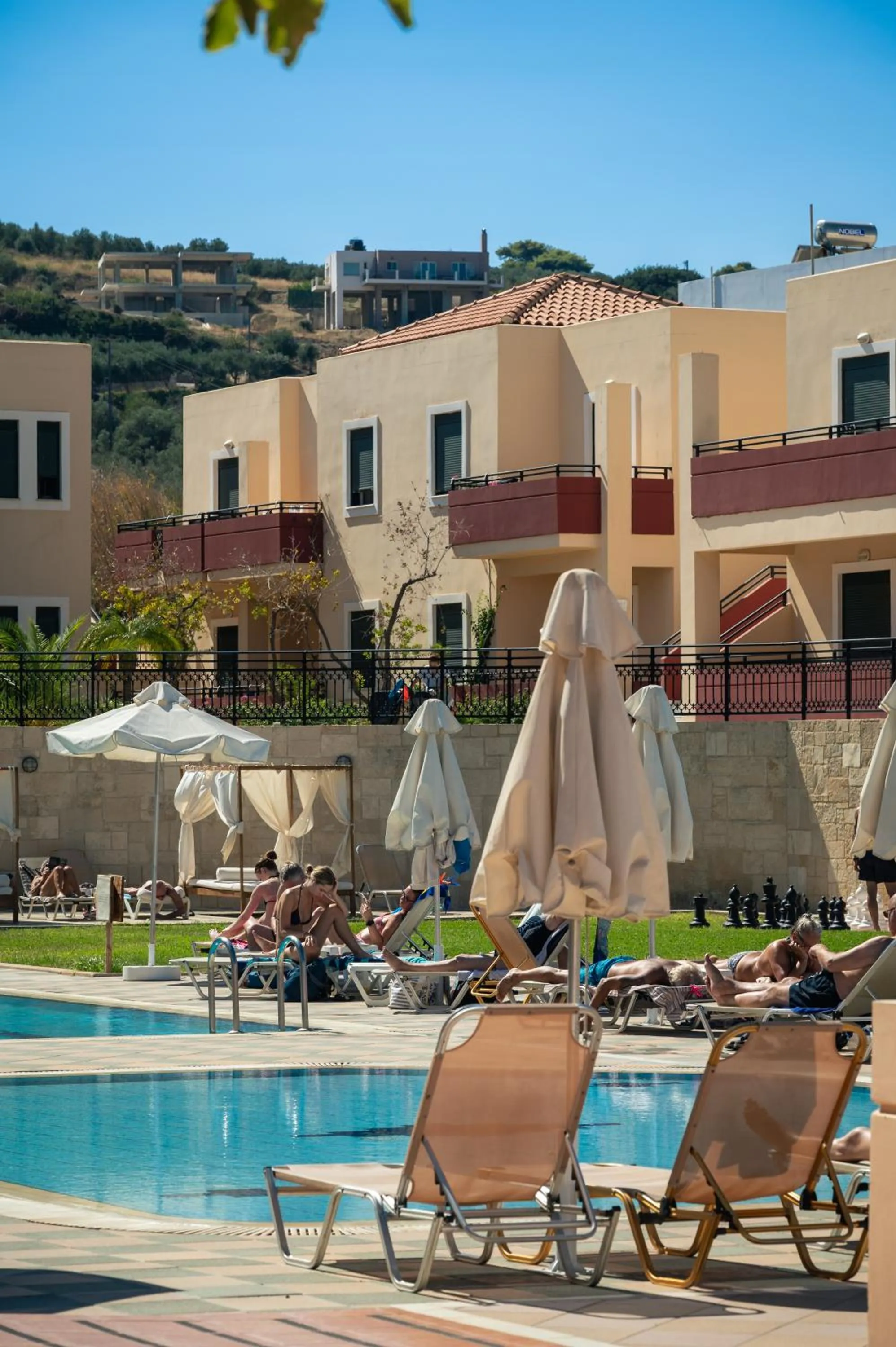 Pool view in Kambos Village