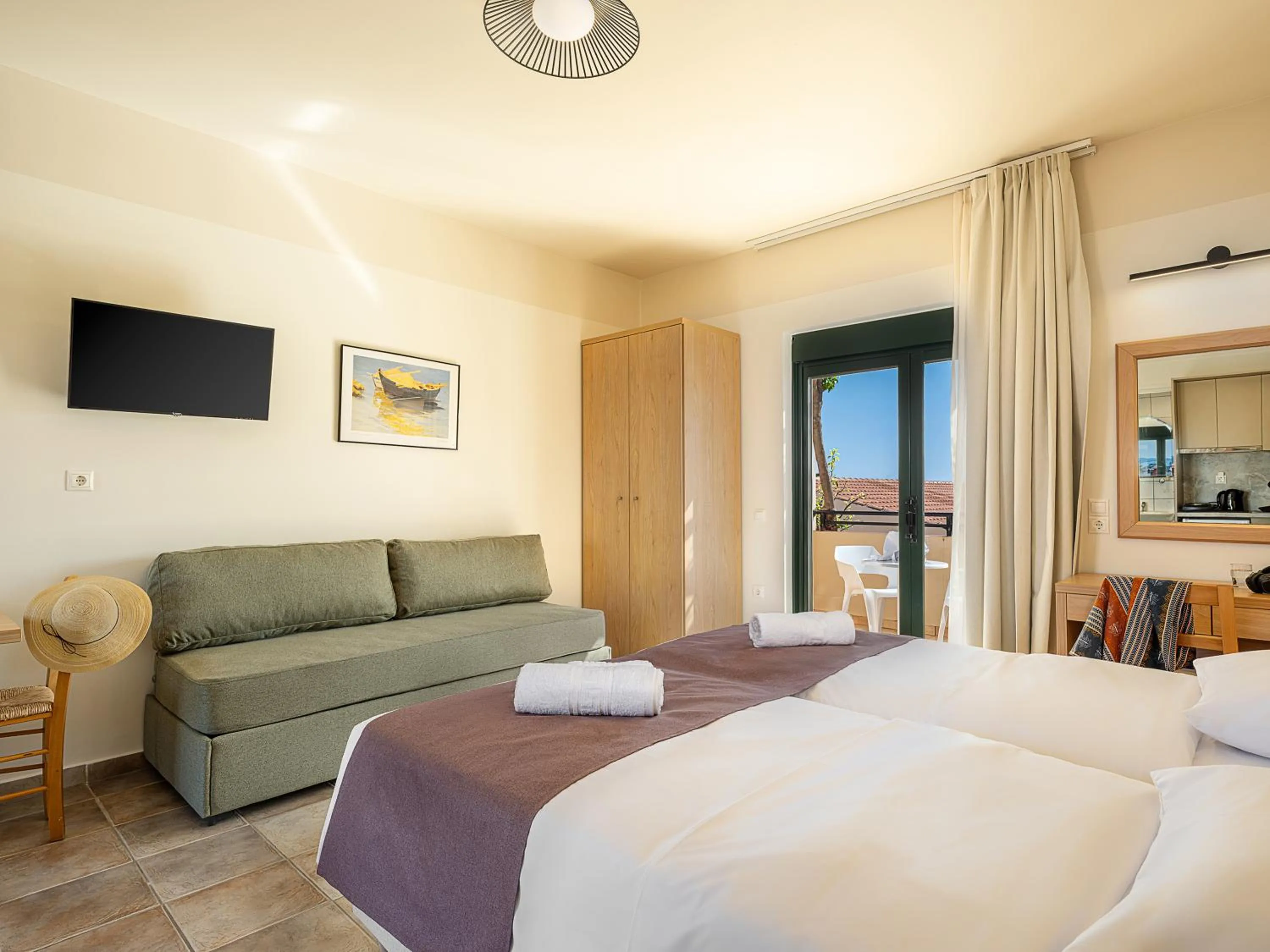 Bed in Kambos Village