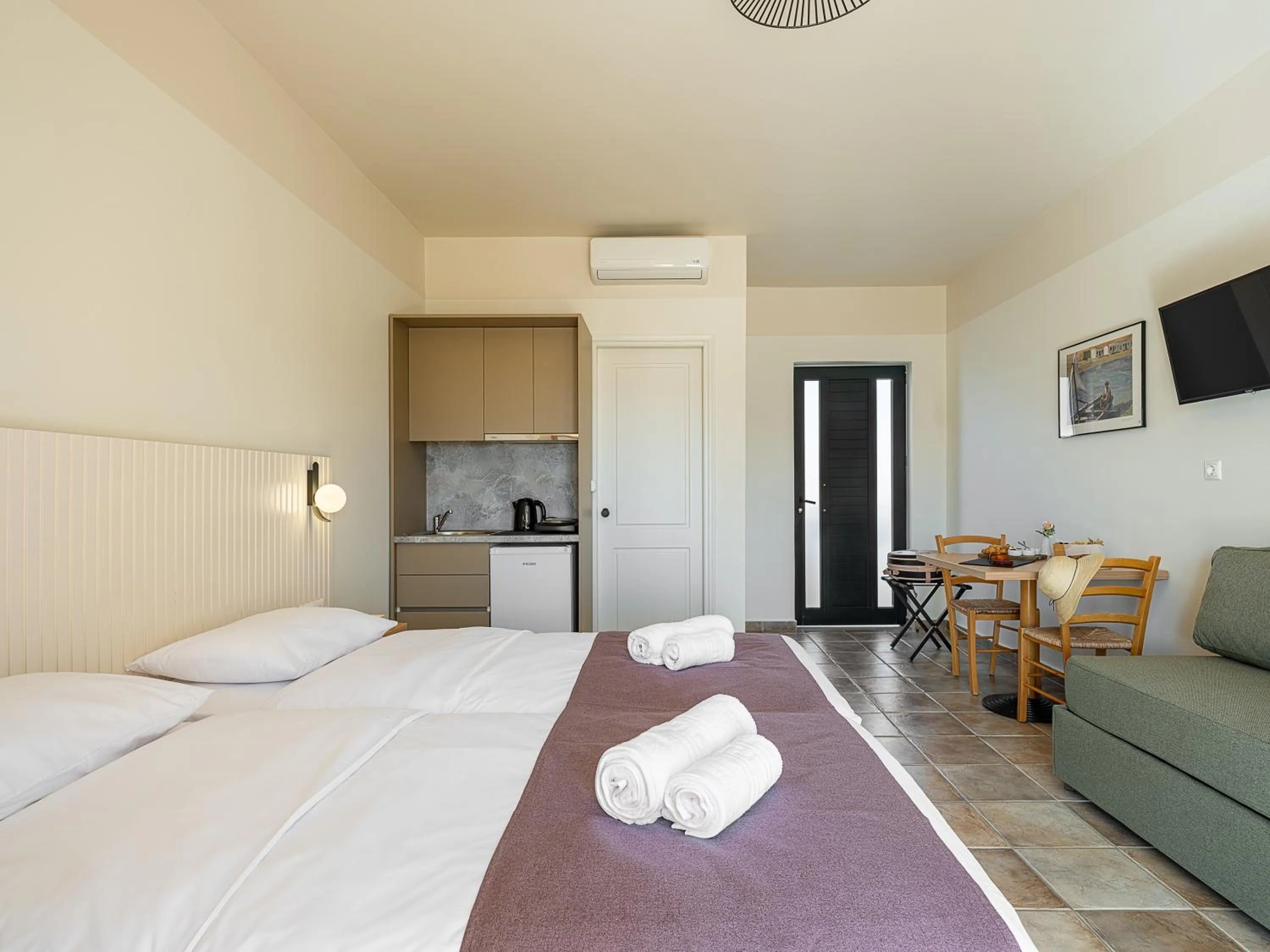 Bed in Kambos Village