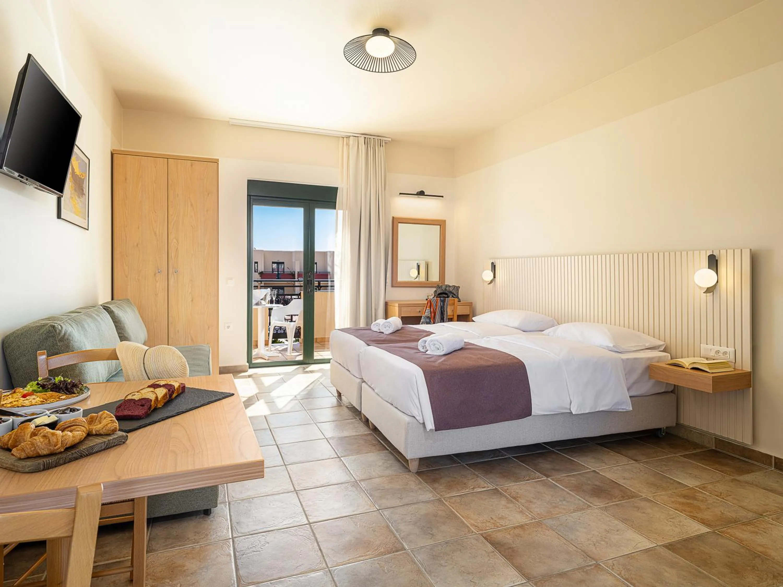 Bed in Kambos Village