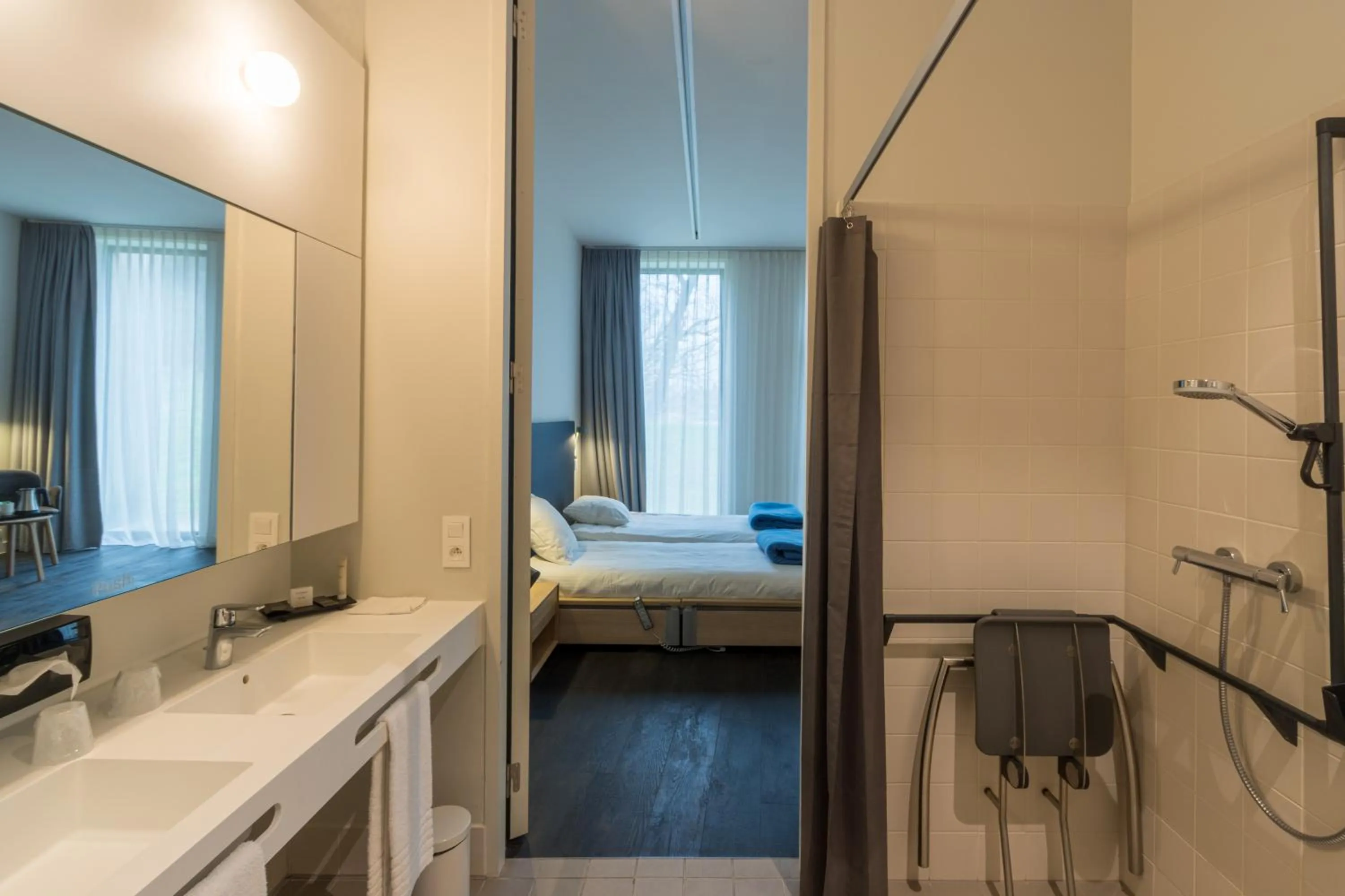 Bathroom, Bed in Domein Polderwind