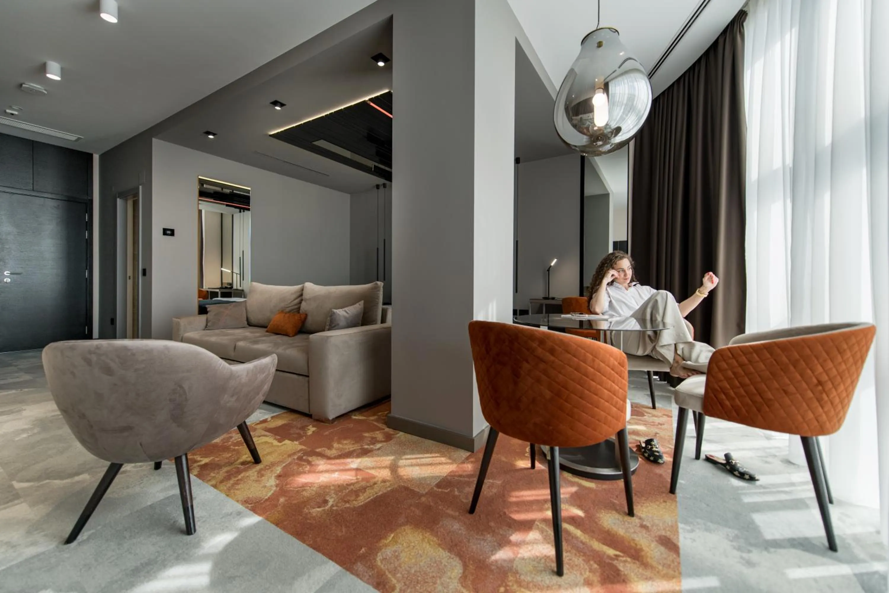 Living room in Hotel Ženeva Lux