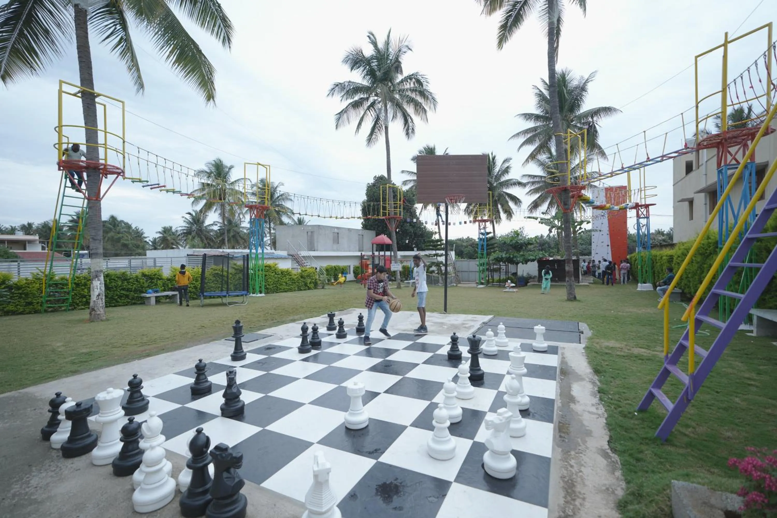Children play ground in Royal Lotus View Resotel