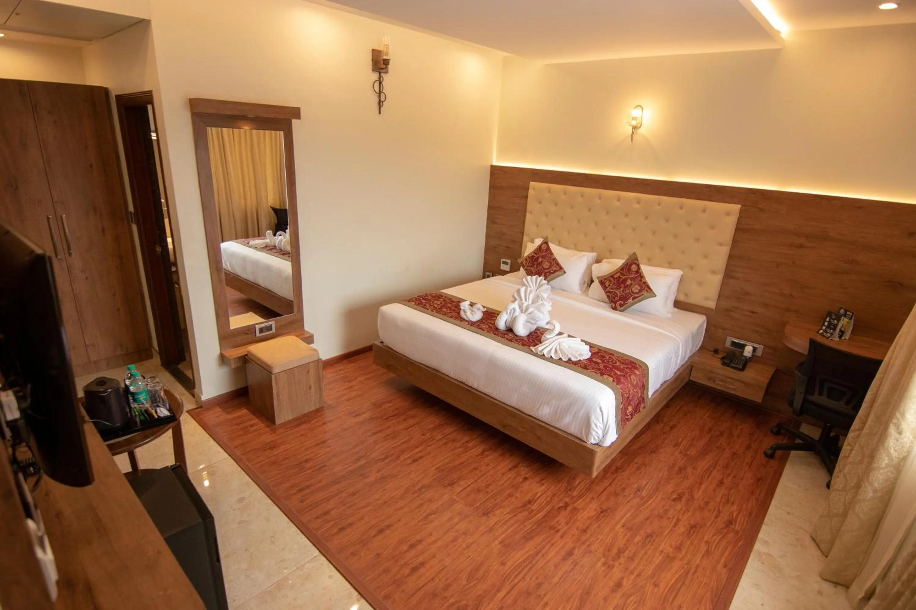 Bed in Royal Lotus View Resotel