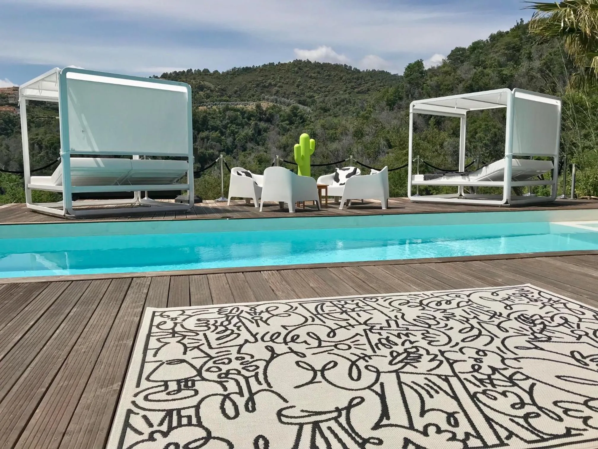 Balcony/Terrace in VILLA COLINA Cannes Mandelieu