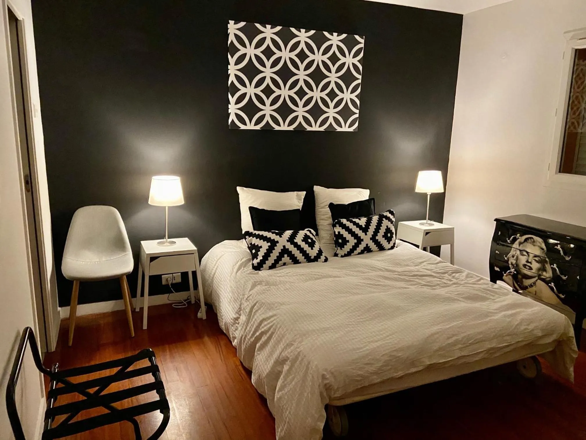 Bedroom, Bed in VILLA COLINA Cannes Mandelieu