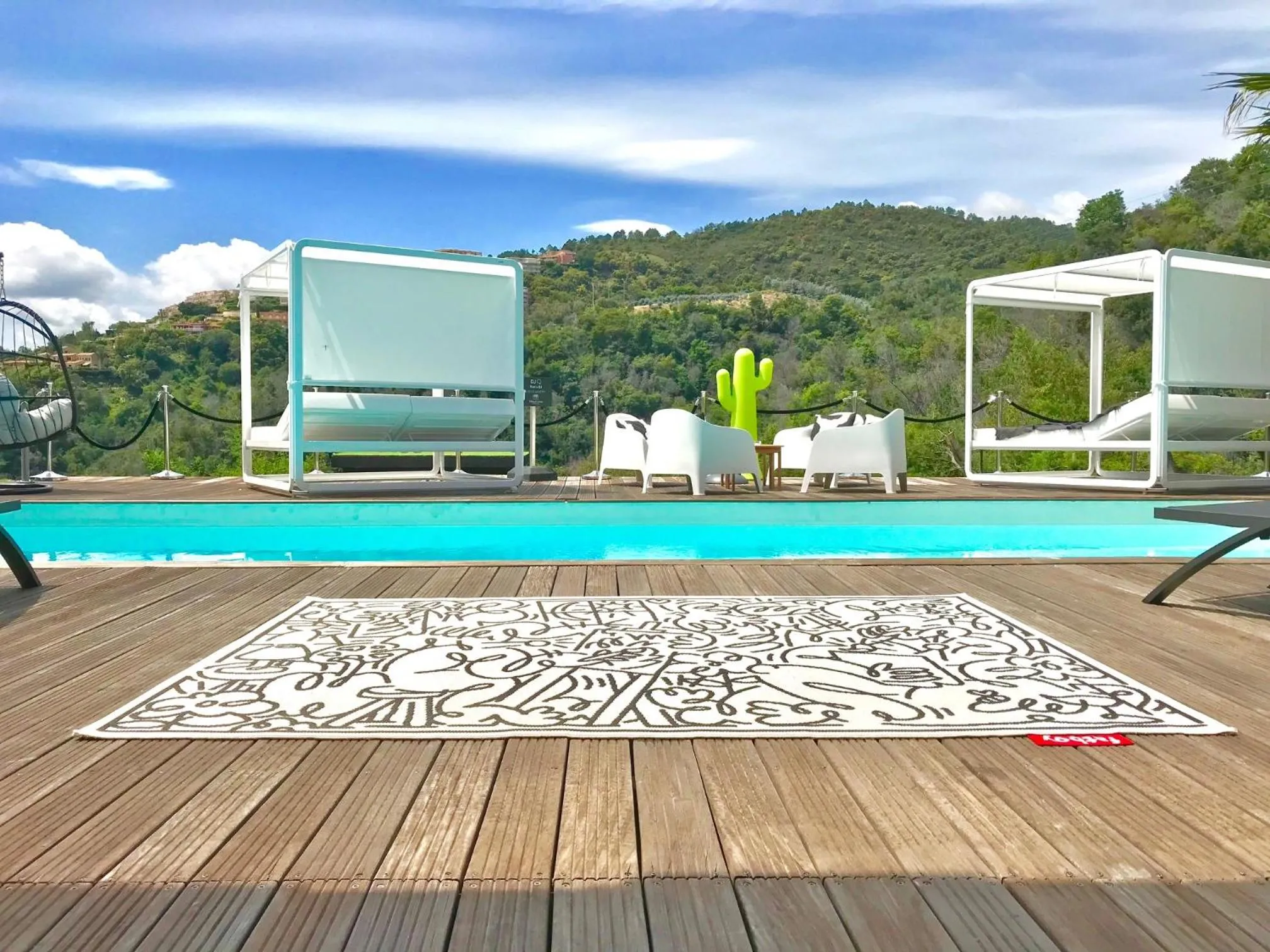 Balcony/Terrace in VILLA COLINA Cannes Mandelieu