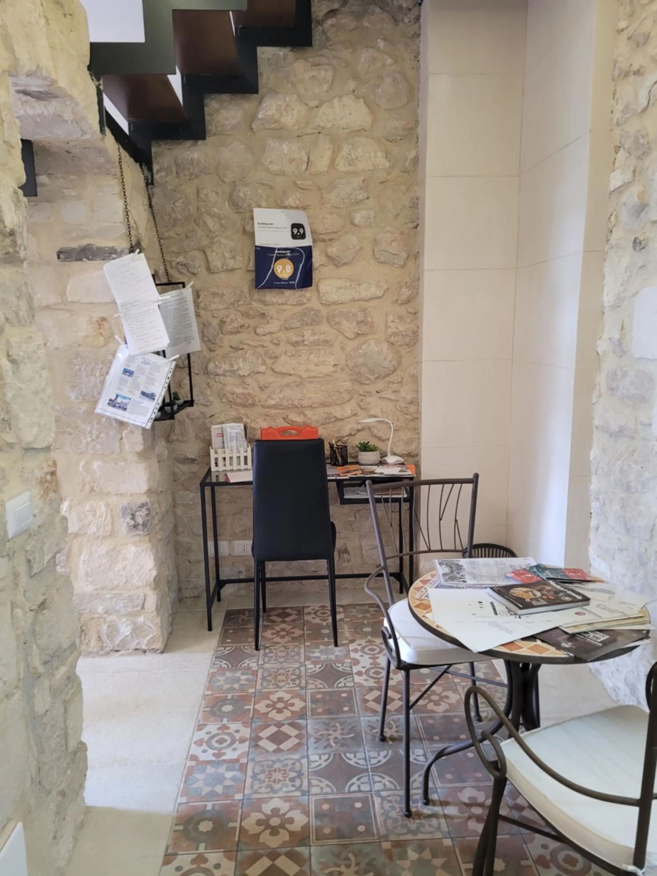 Seating area in Casa Alecci 1820