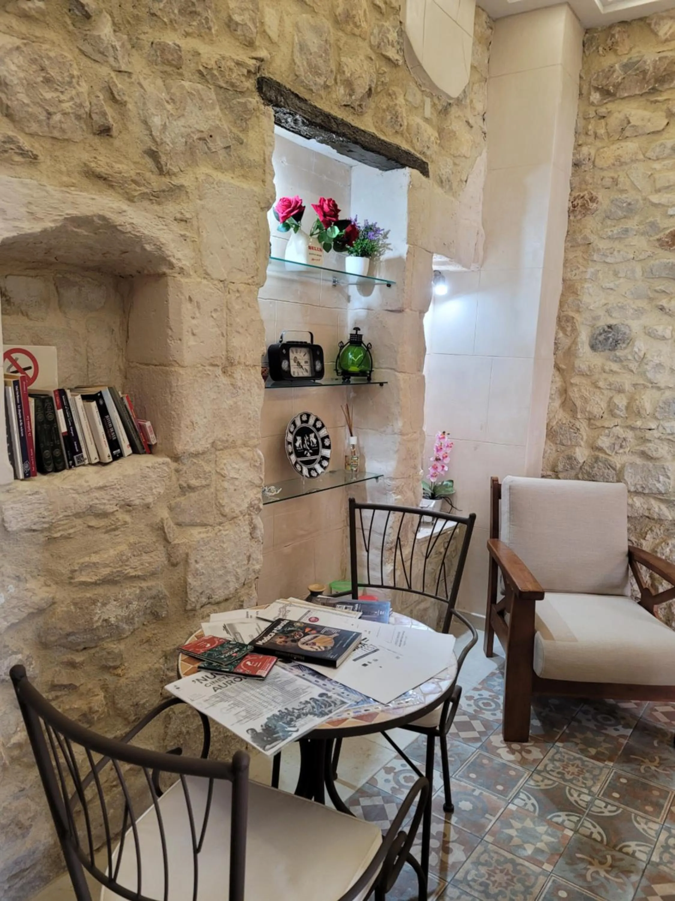 Seating area in Casa Alecci 1820