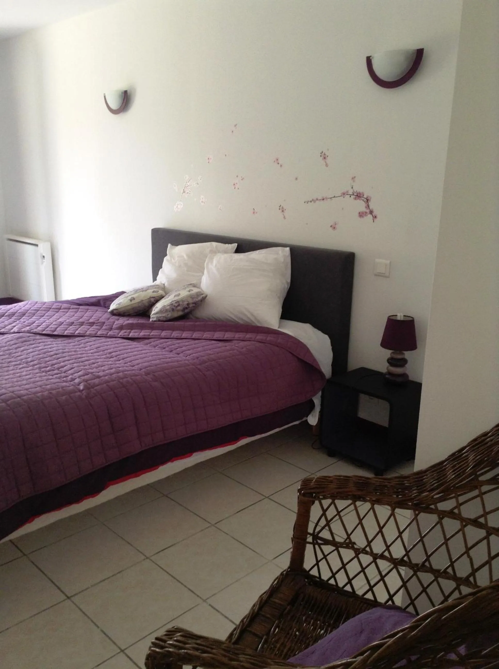 Bed in MOULIN DE LACHAUD - HOTEL et GITES