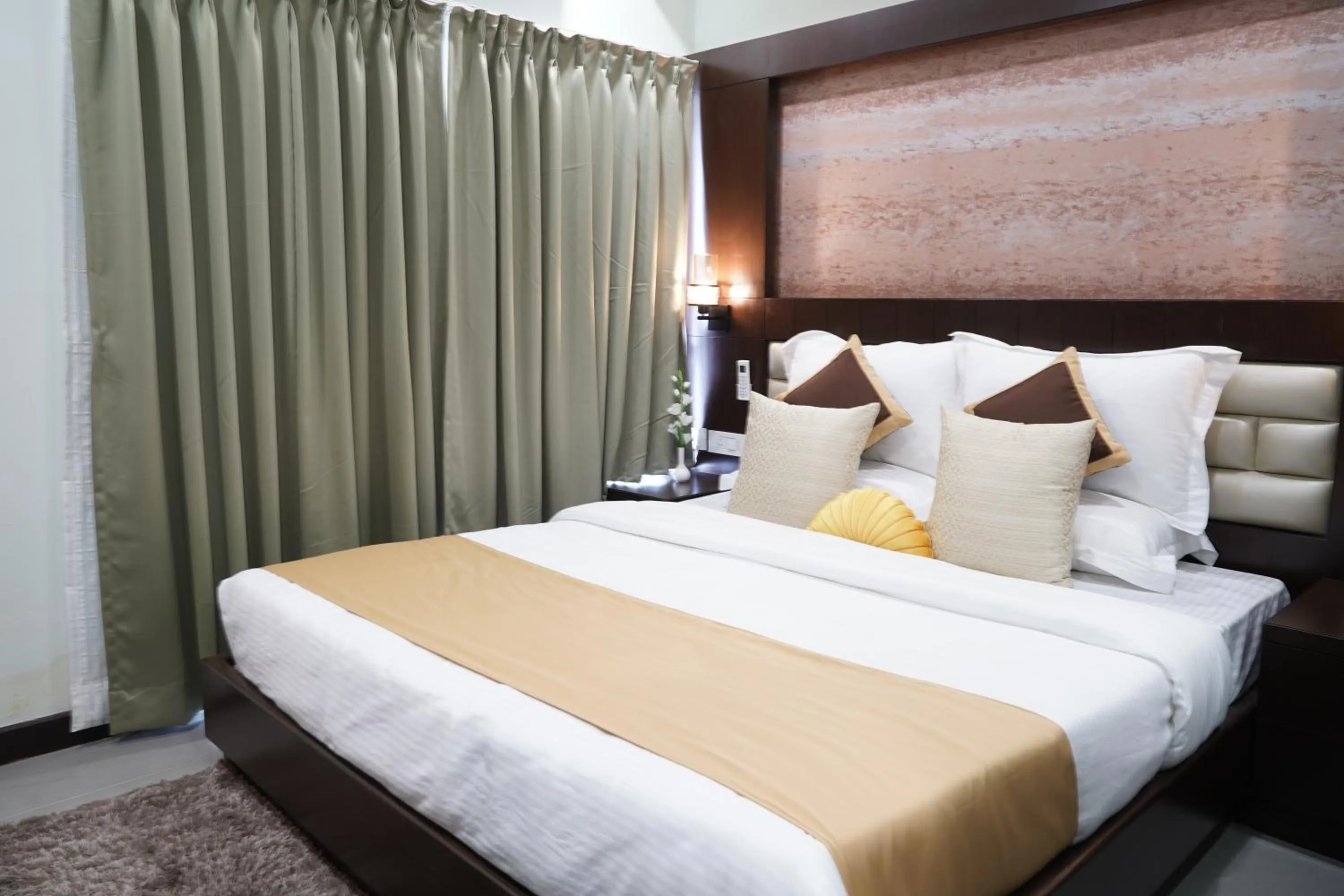 Bed in HOTEL ANNAPURNA