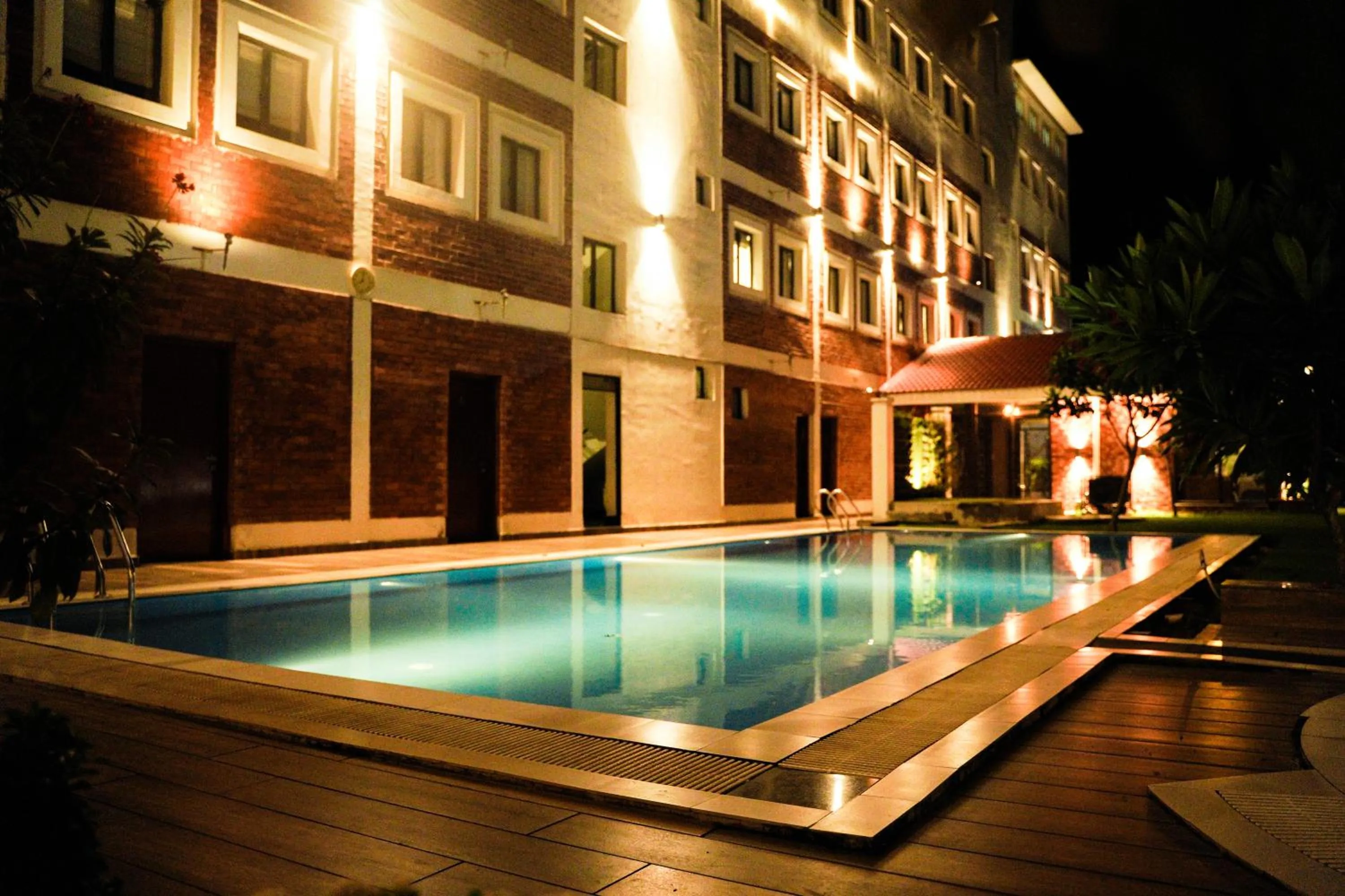 Swimming pool in HOTEL ANNAPURNA