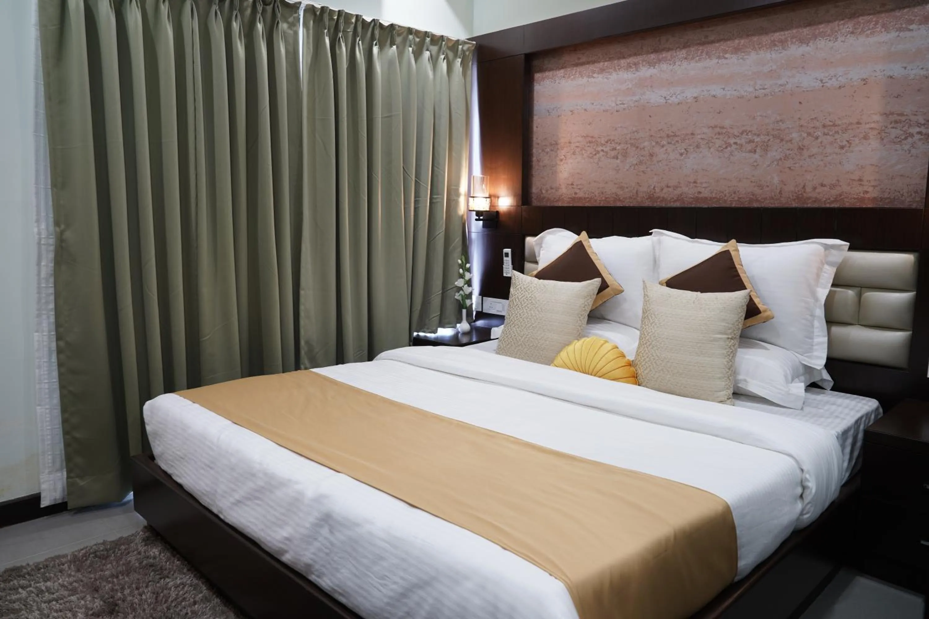 Bed in HOTEL ANNAPURNA