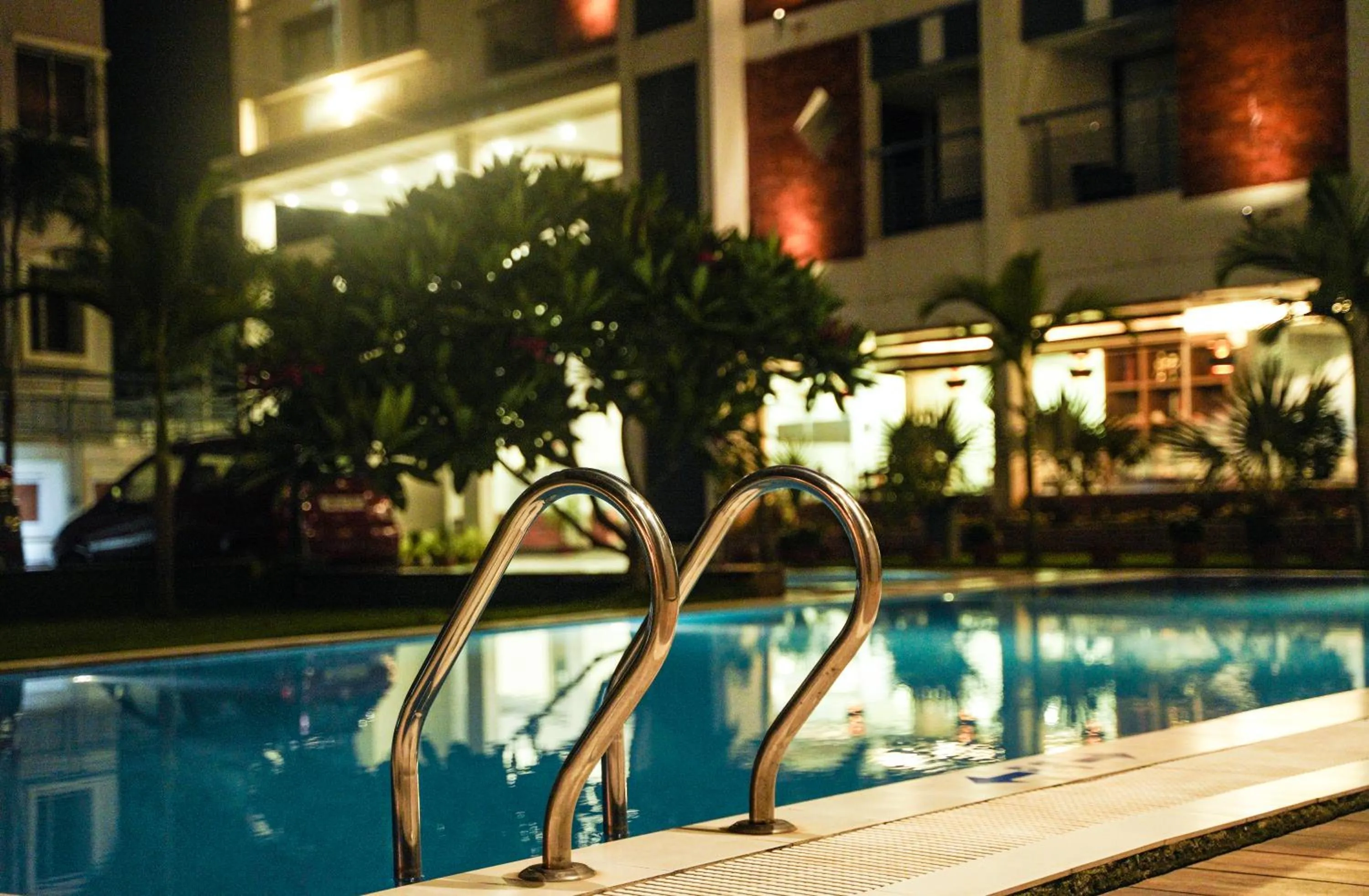 Swimming pool in HOTEL ANNAPURNA