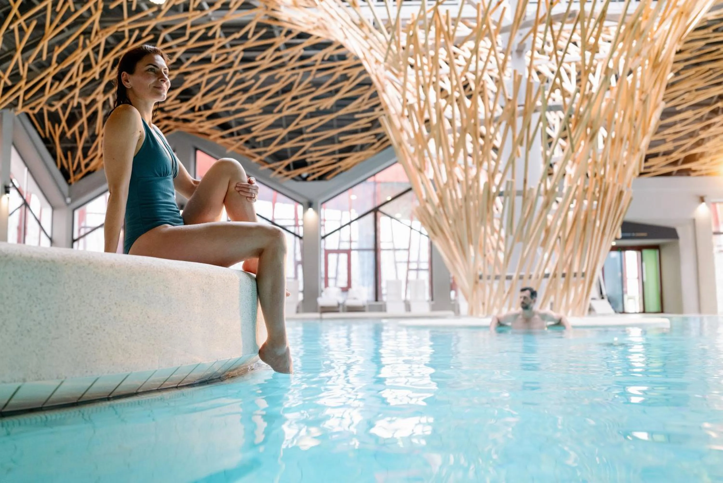 Swimming pool in Terme Olimia - Hotel Breza