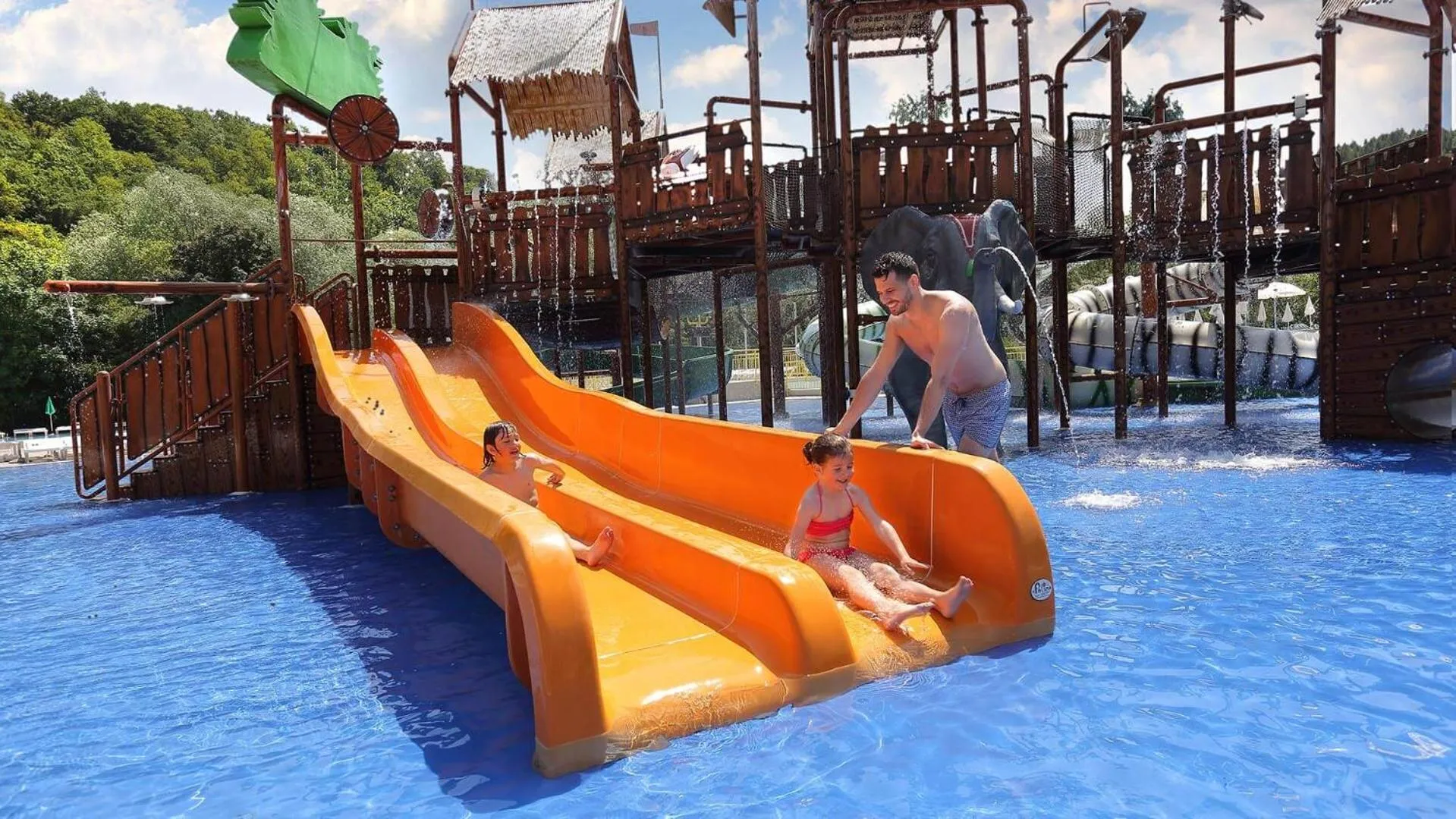 Swimming pool in Terme Olimia - Hotel Breza