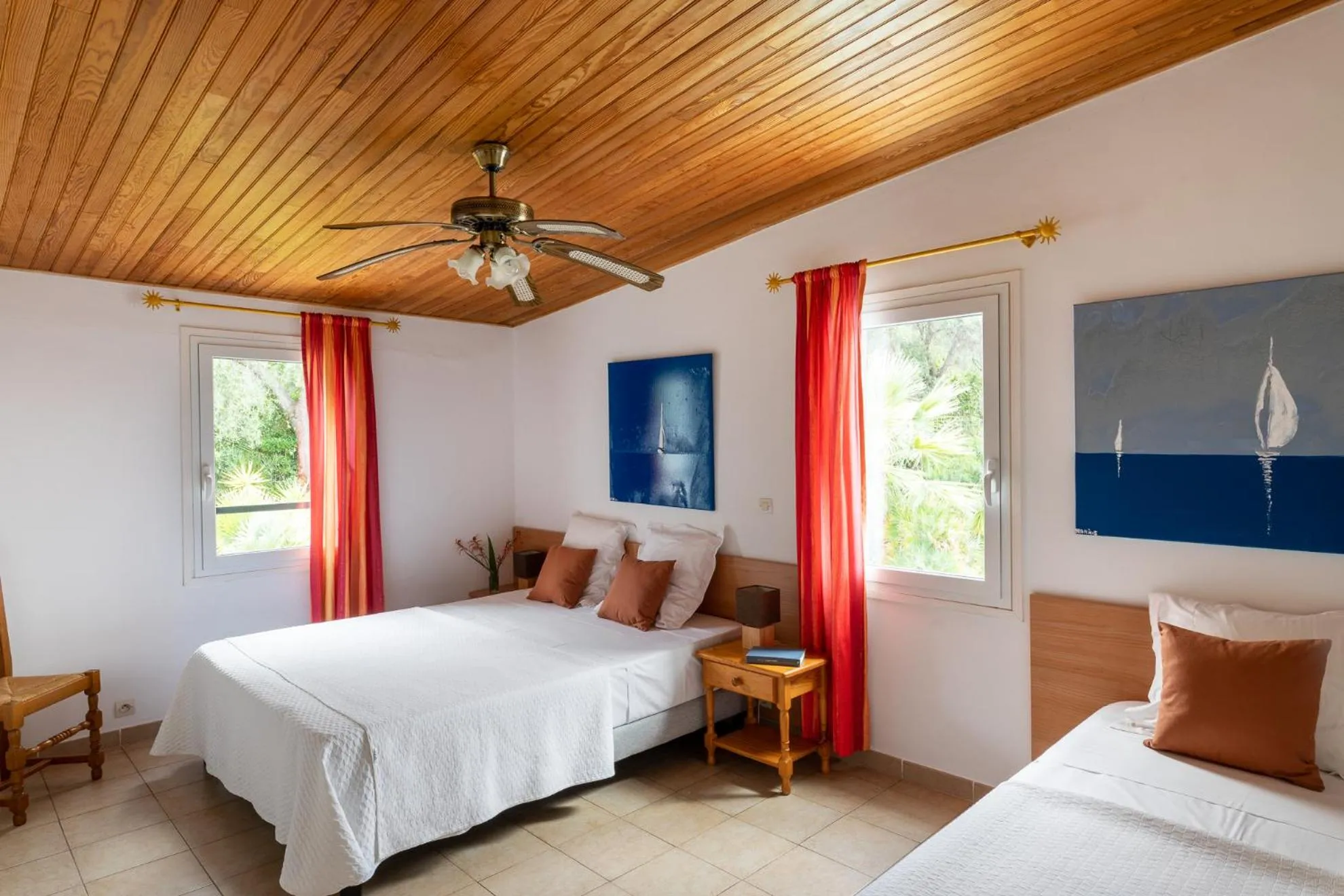 Bedroom, Bed in Residence Helios