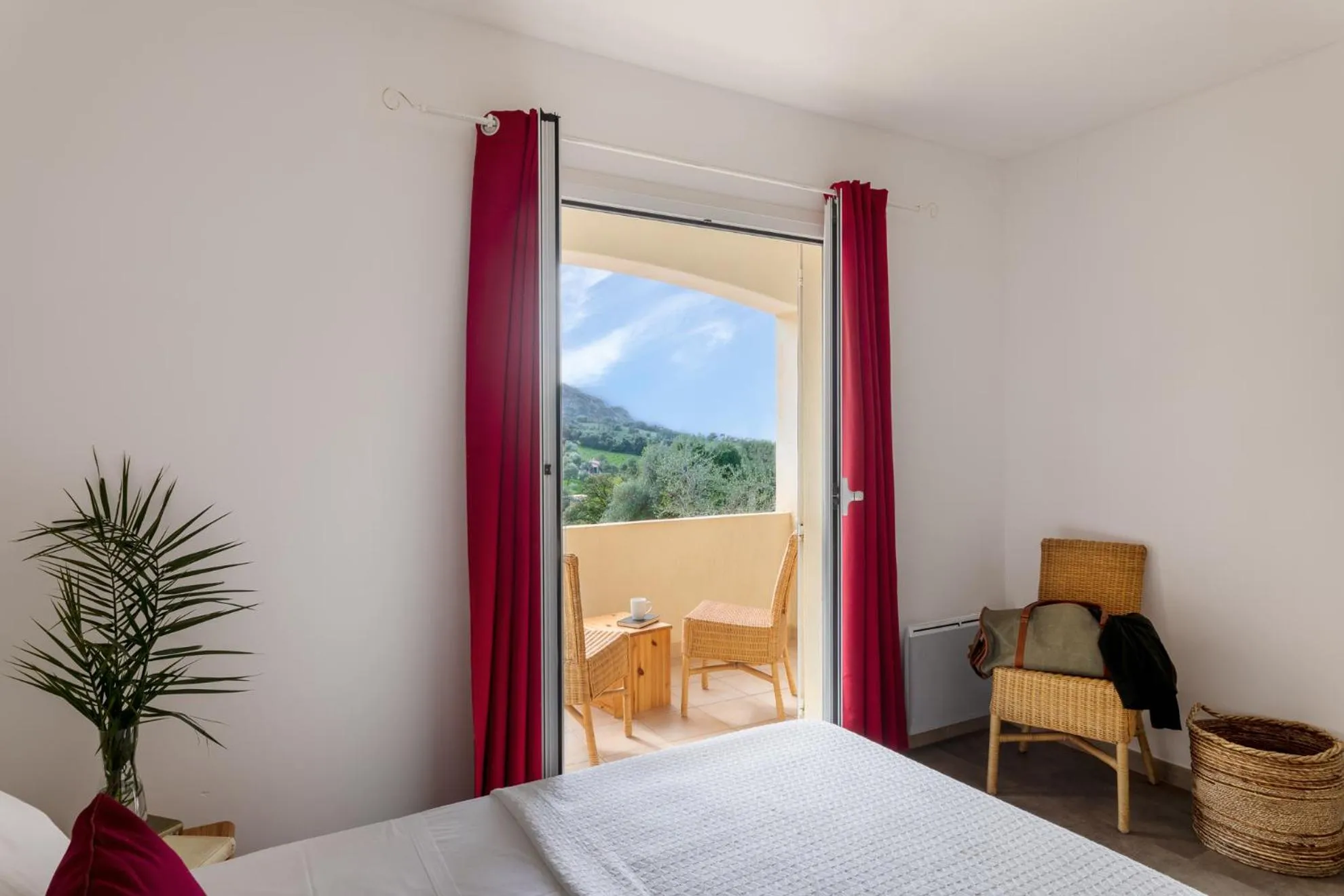 Bedroom, Bed in Residence Helios