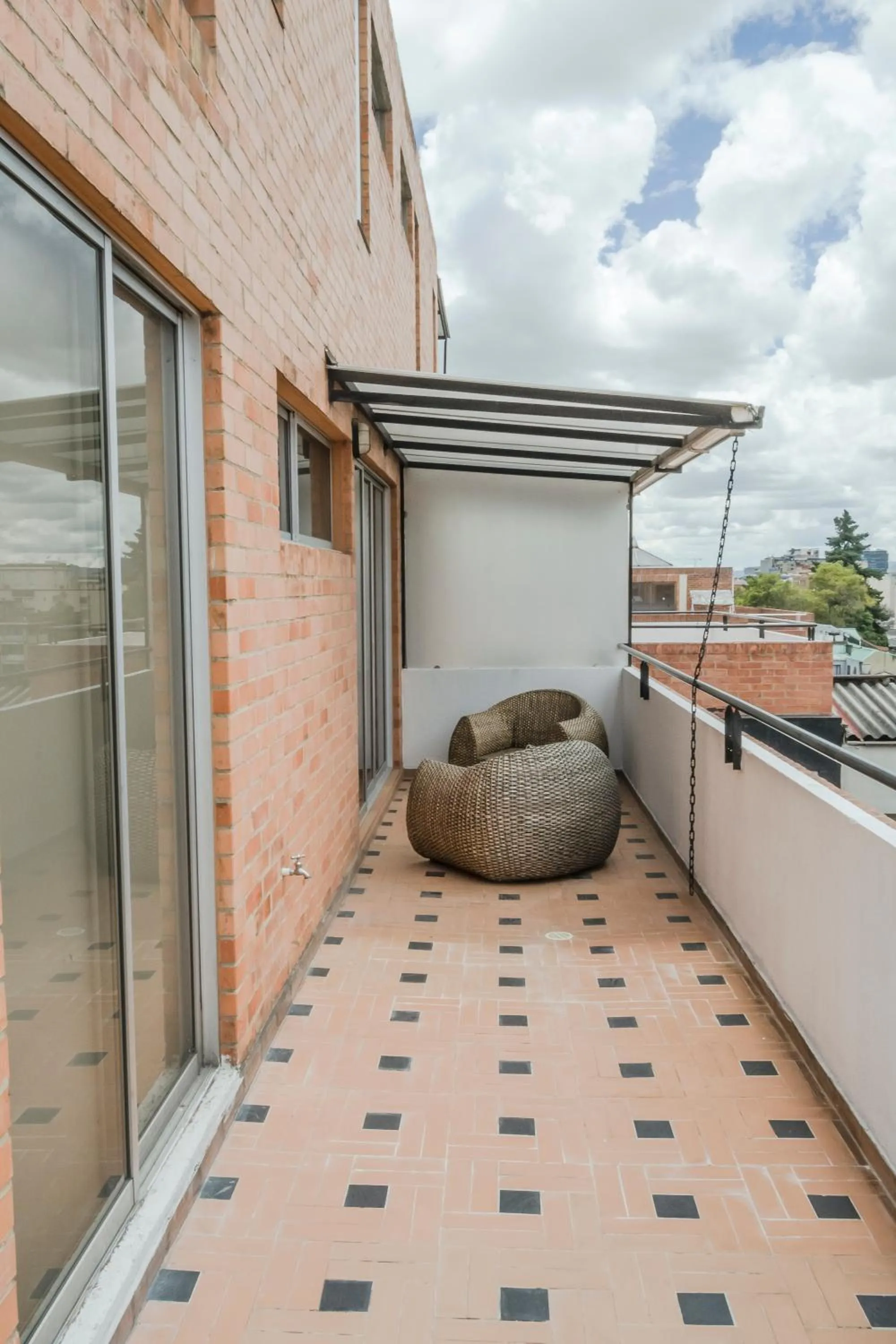 Balcony/Terrace in Hotel Apartamentos Regency La Feria