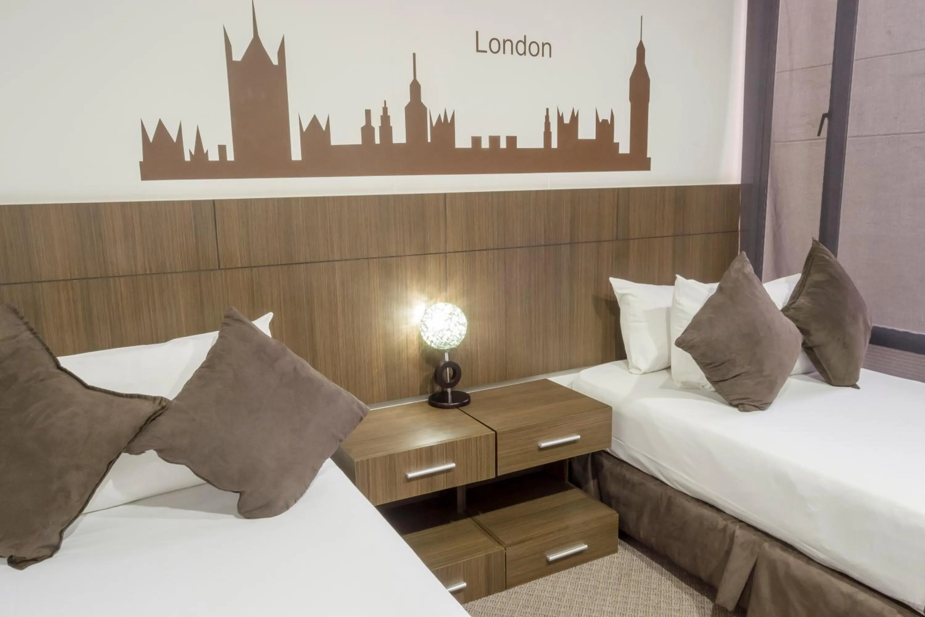 Bed in Hotel Apartamentos Regency La Feria