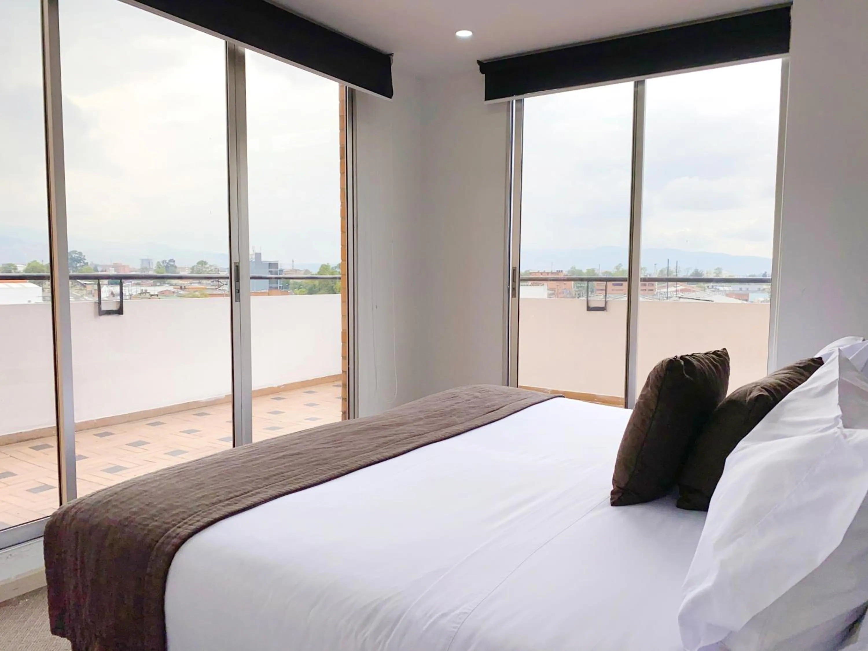 Bed in Hotel Apartamentos Regency La Feria