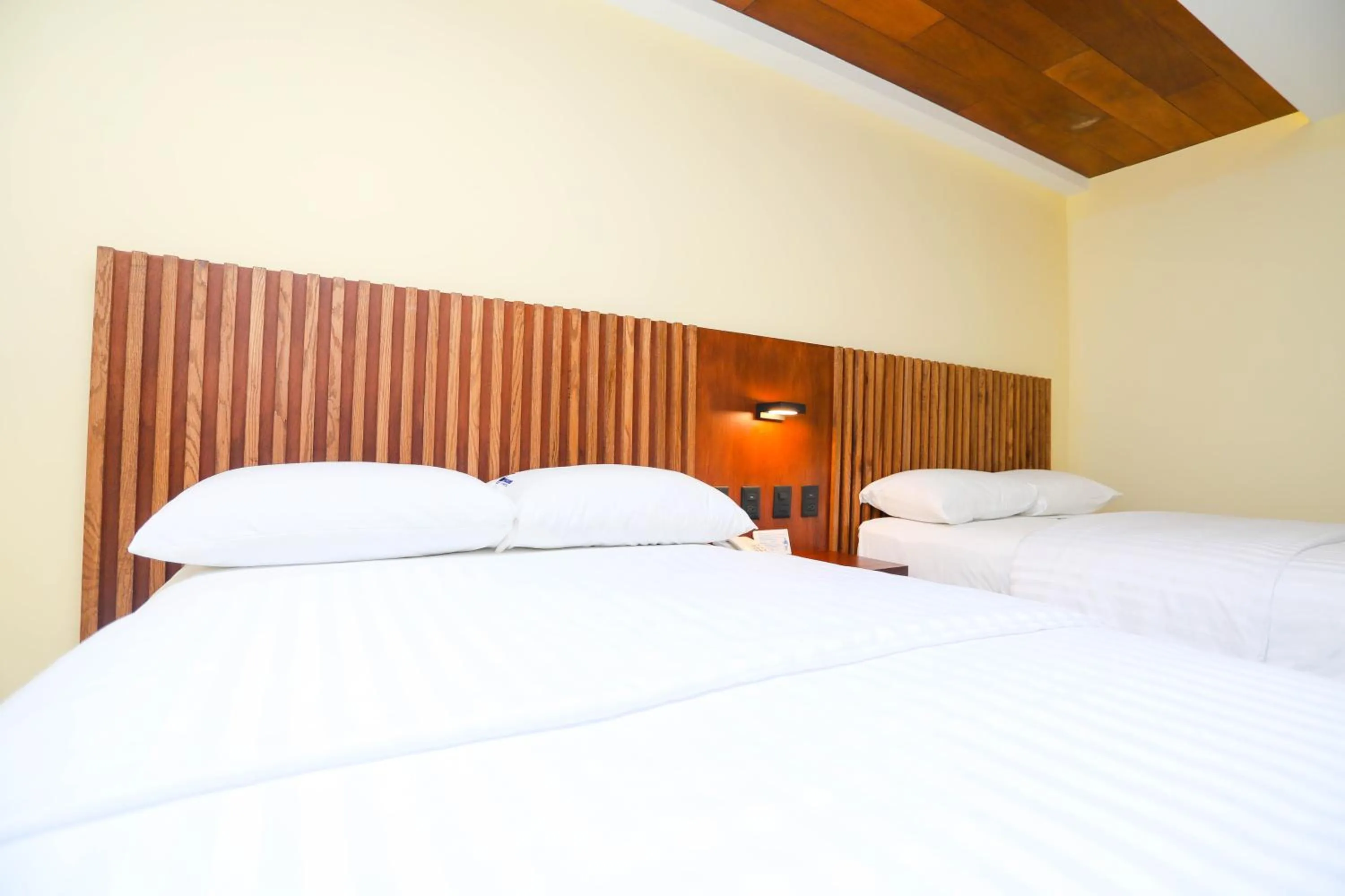 Bed in Hotel Parador