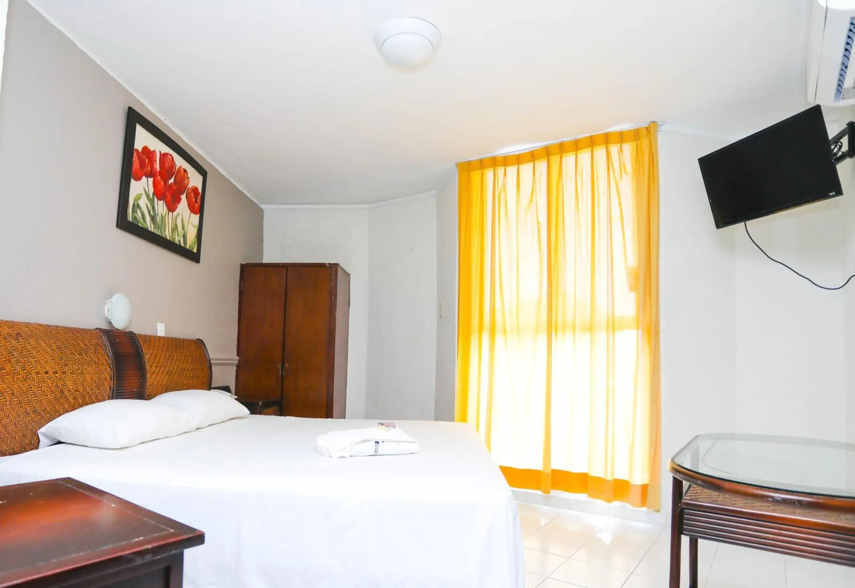 Bird's eye view, Bed in Hotel Parador Bird's eye view, Bed in Hotel Parador