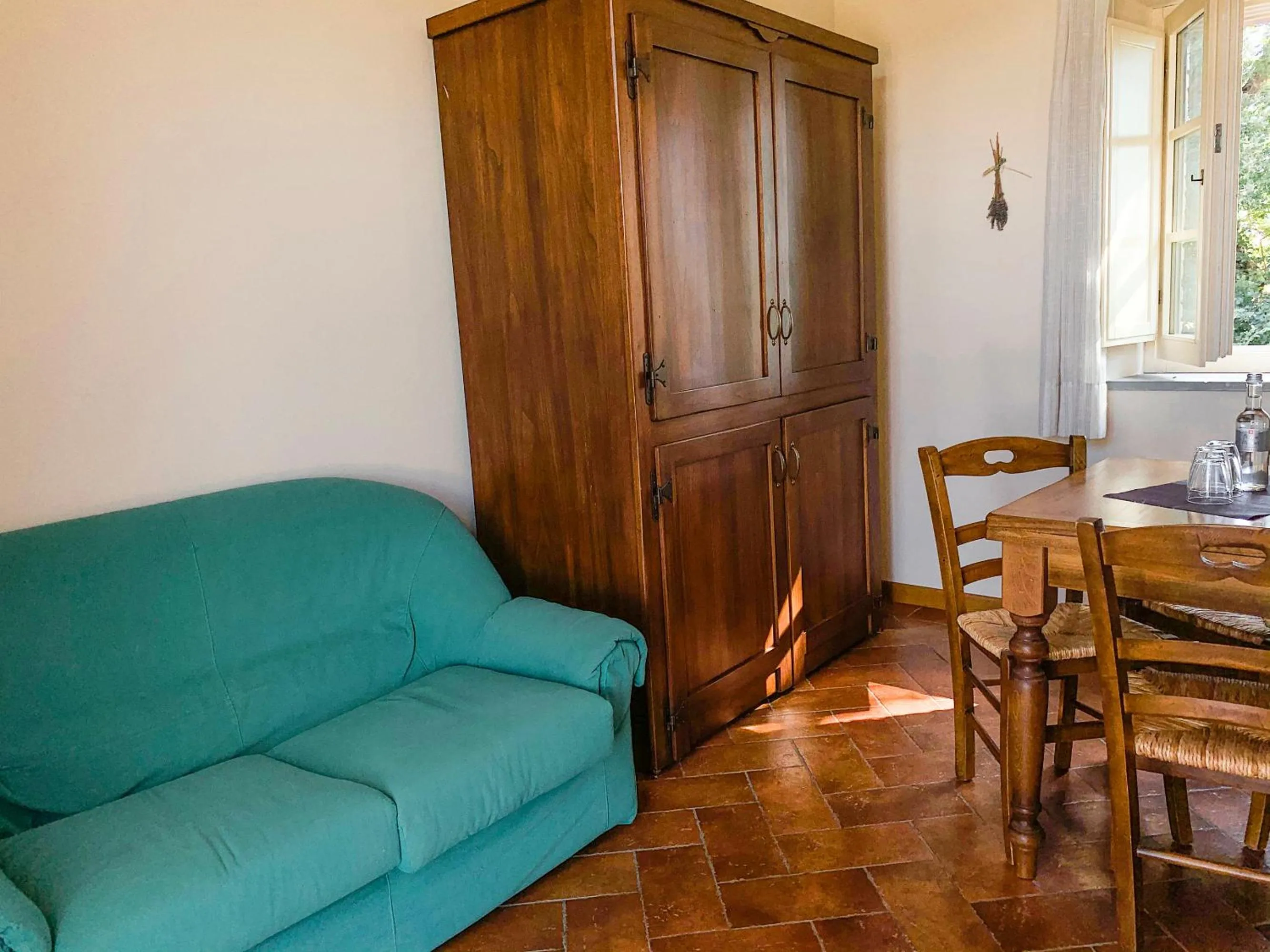 Living room in Casale Cardini