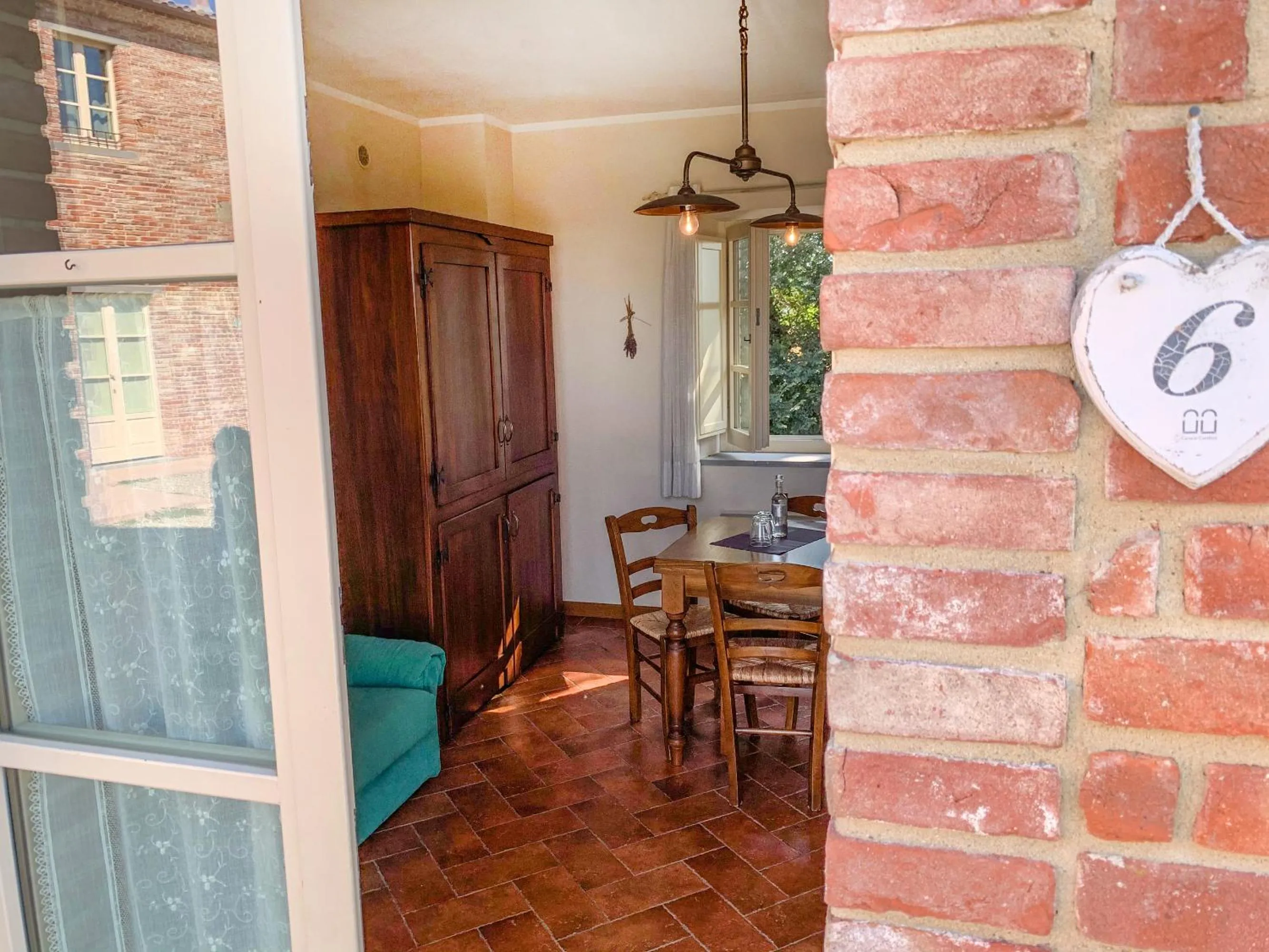 Living room in Casale Cardini