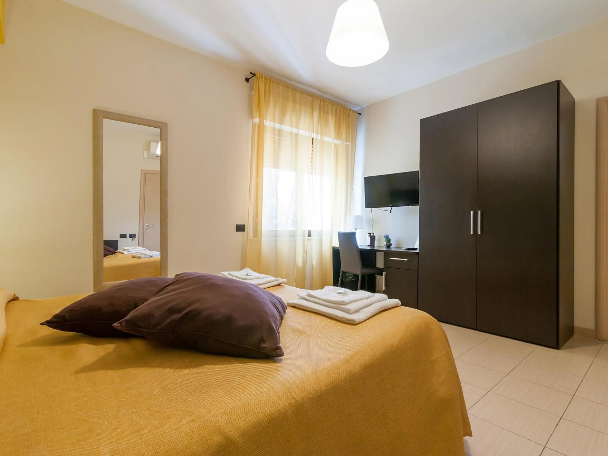 Decorative detail, Bed in Al Molì Affittacamere