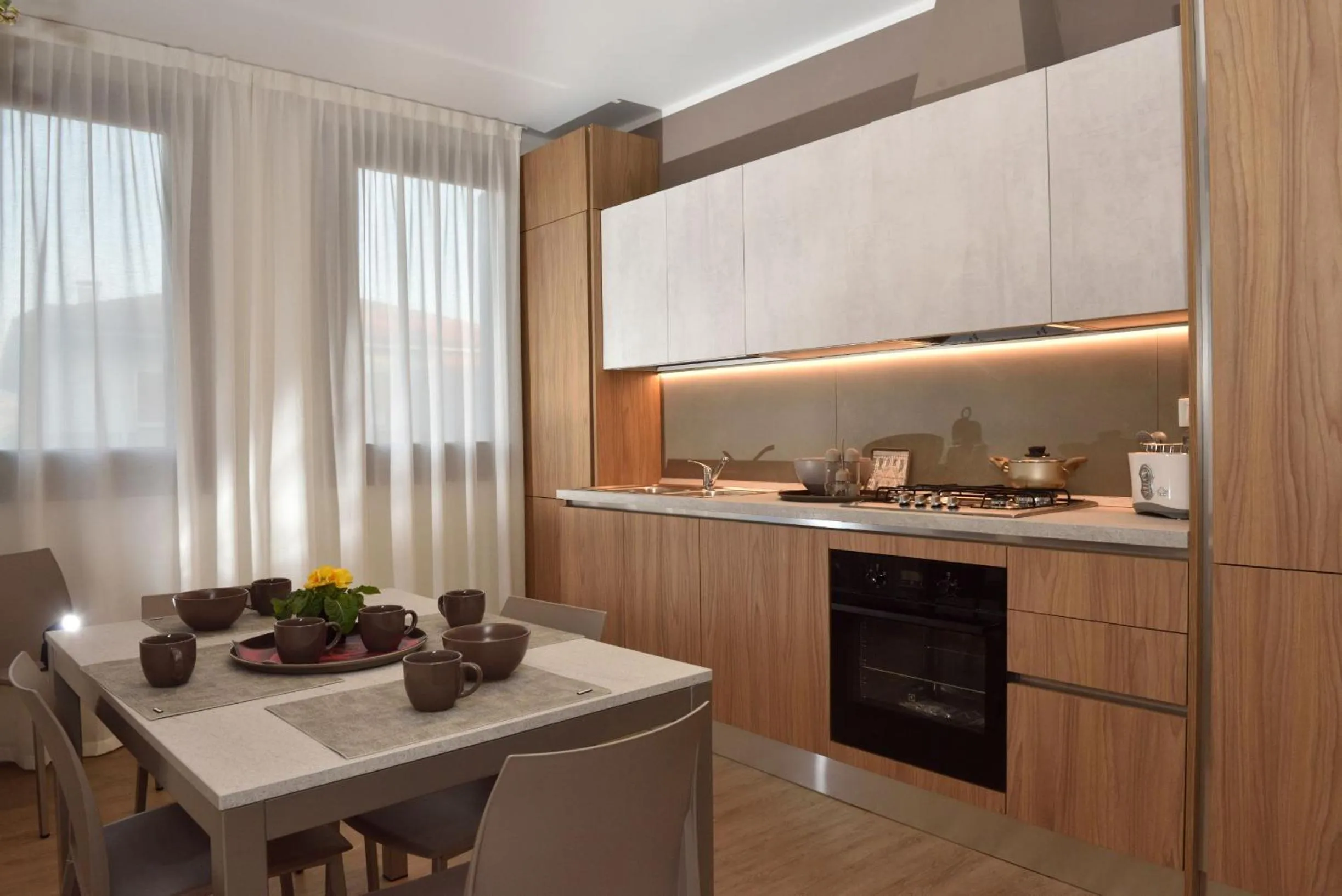 Kitchen or kitchenette in Residence Al Barcon