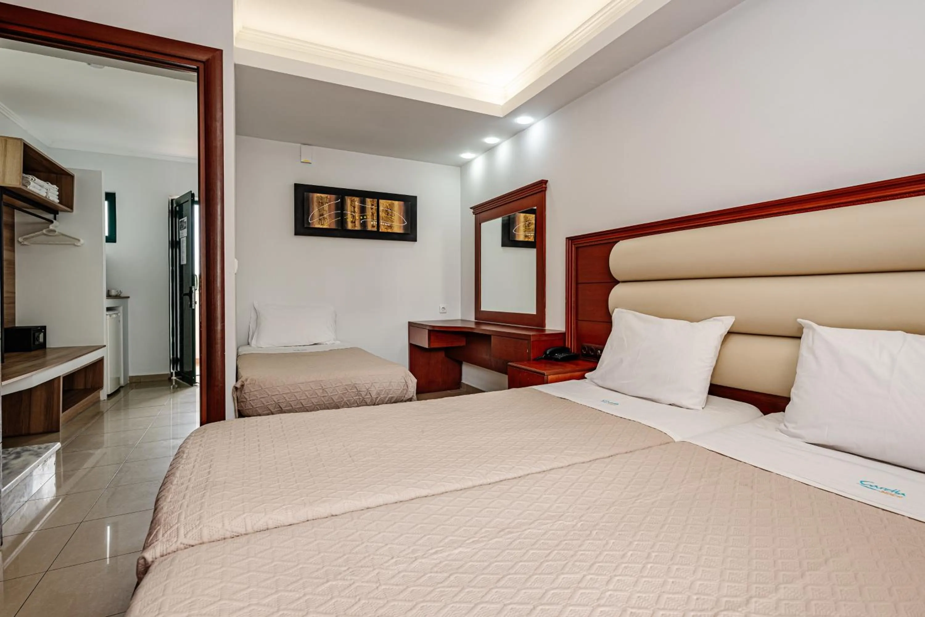 Bed in Caretta Beach Resort & WaterPark