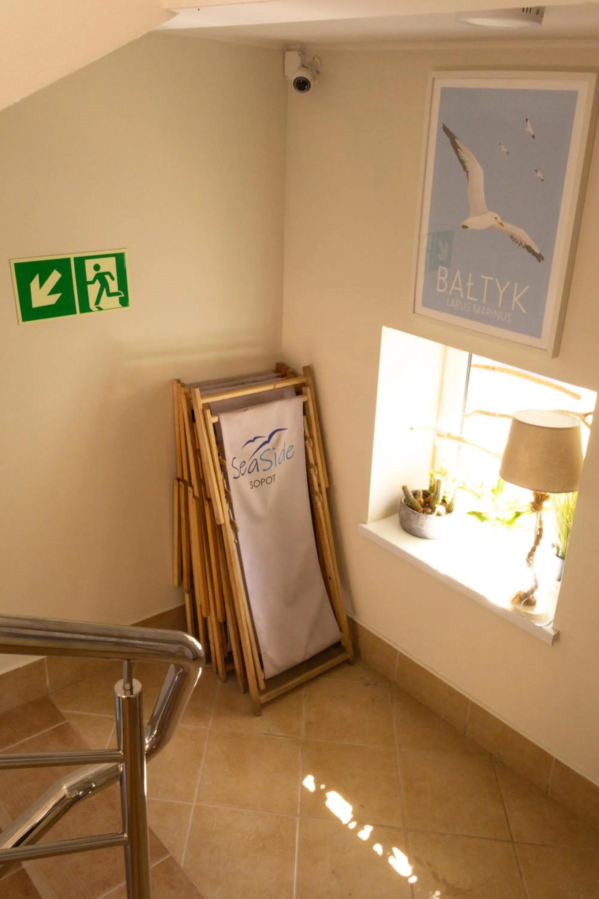 sunbed in SeaSide Sopot - butikowe noclegi przy plaży